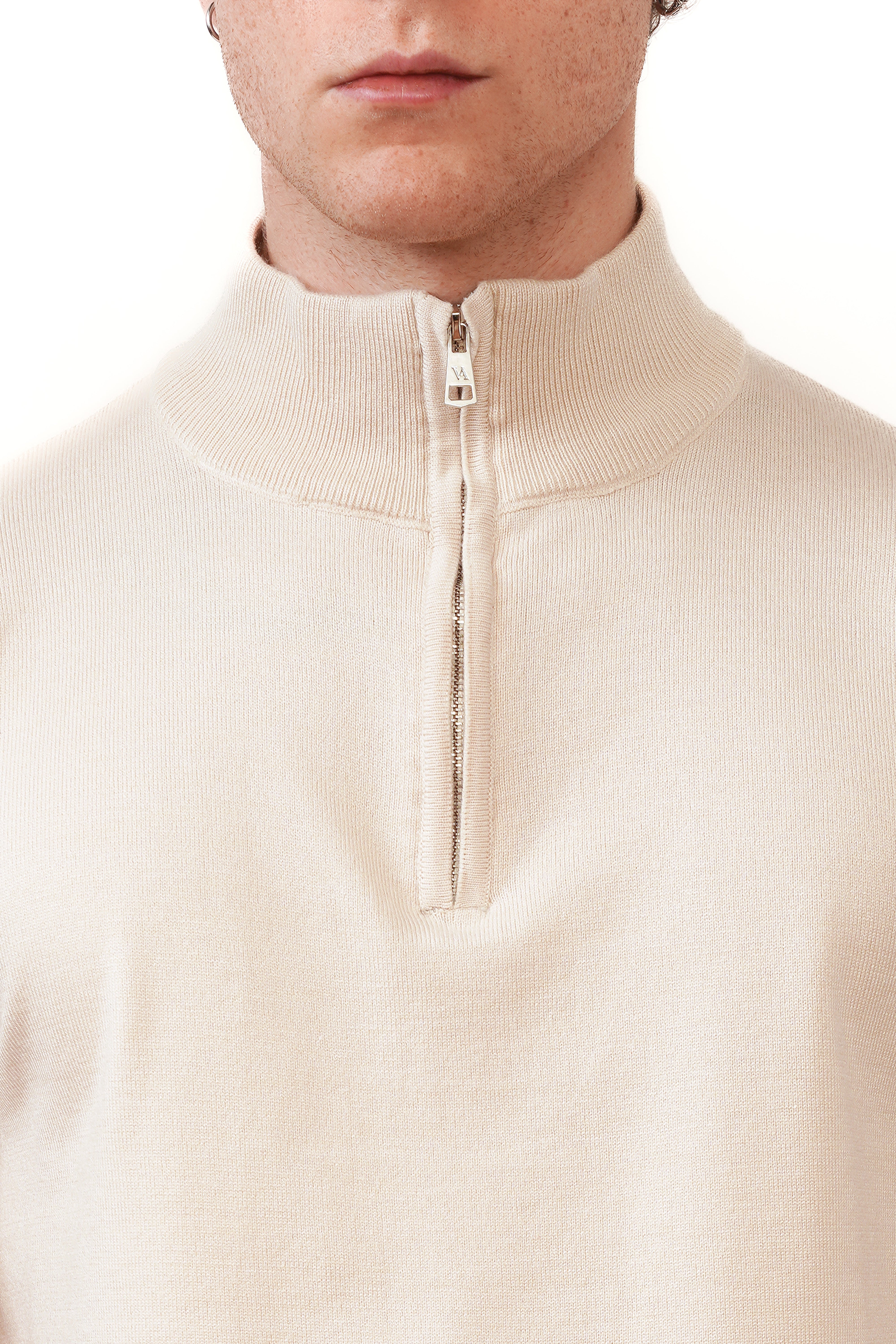 Valenci Halfzip Beige