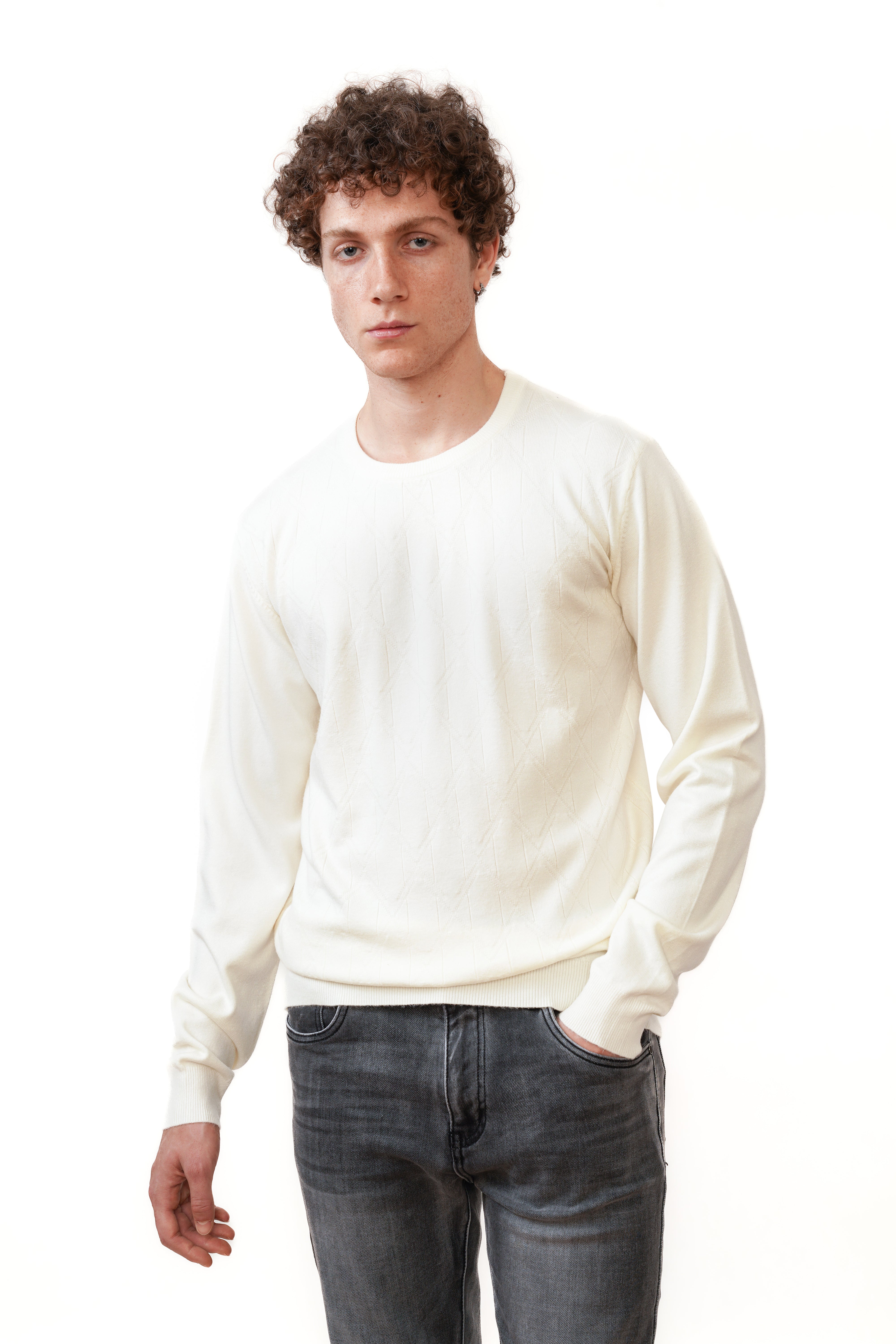 Girocollo Valenci Bianco