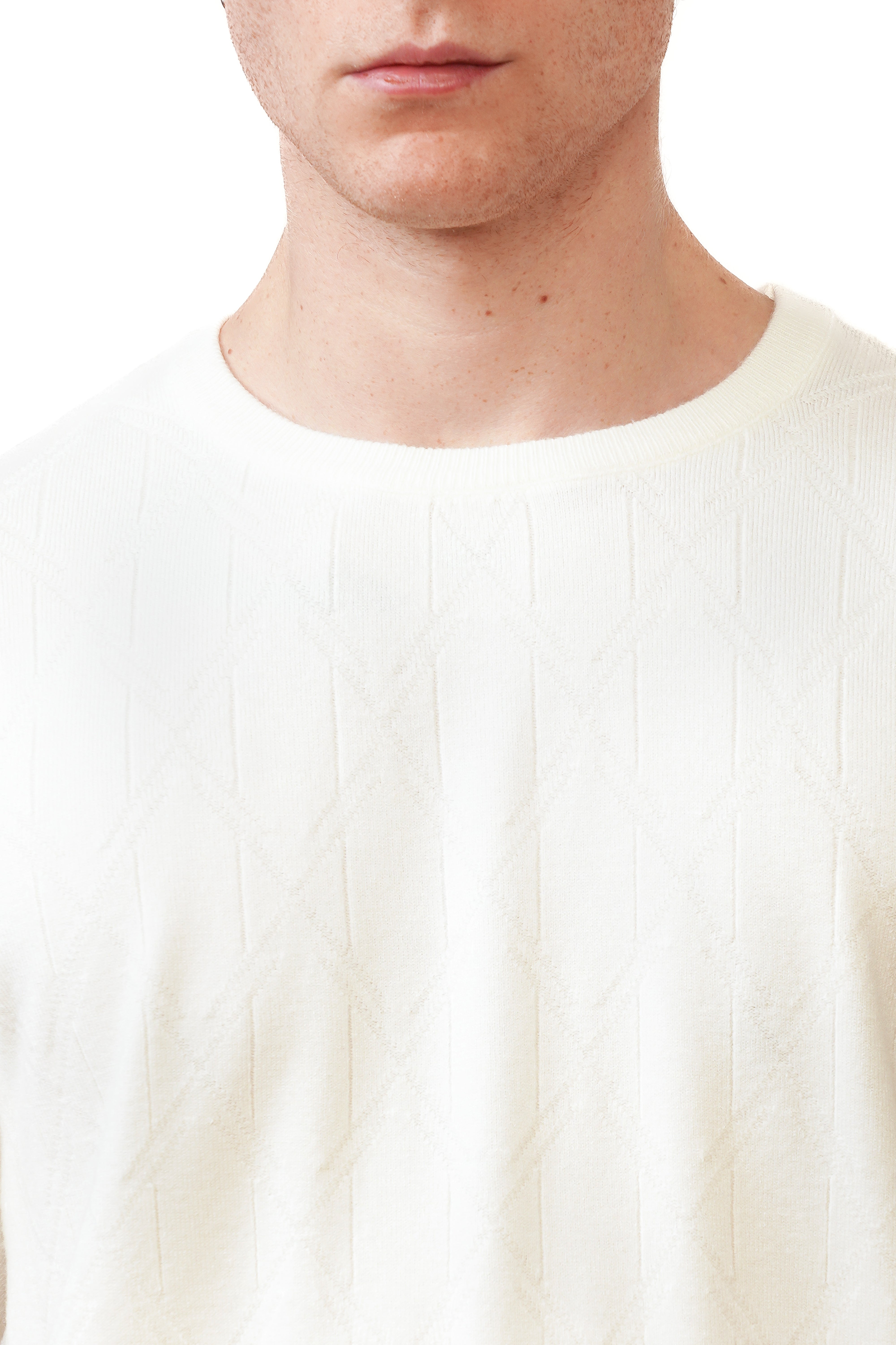 Valenci Crewneck Wit