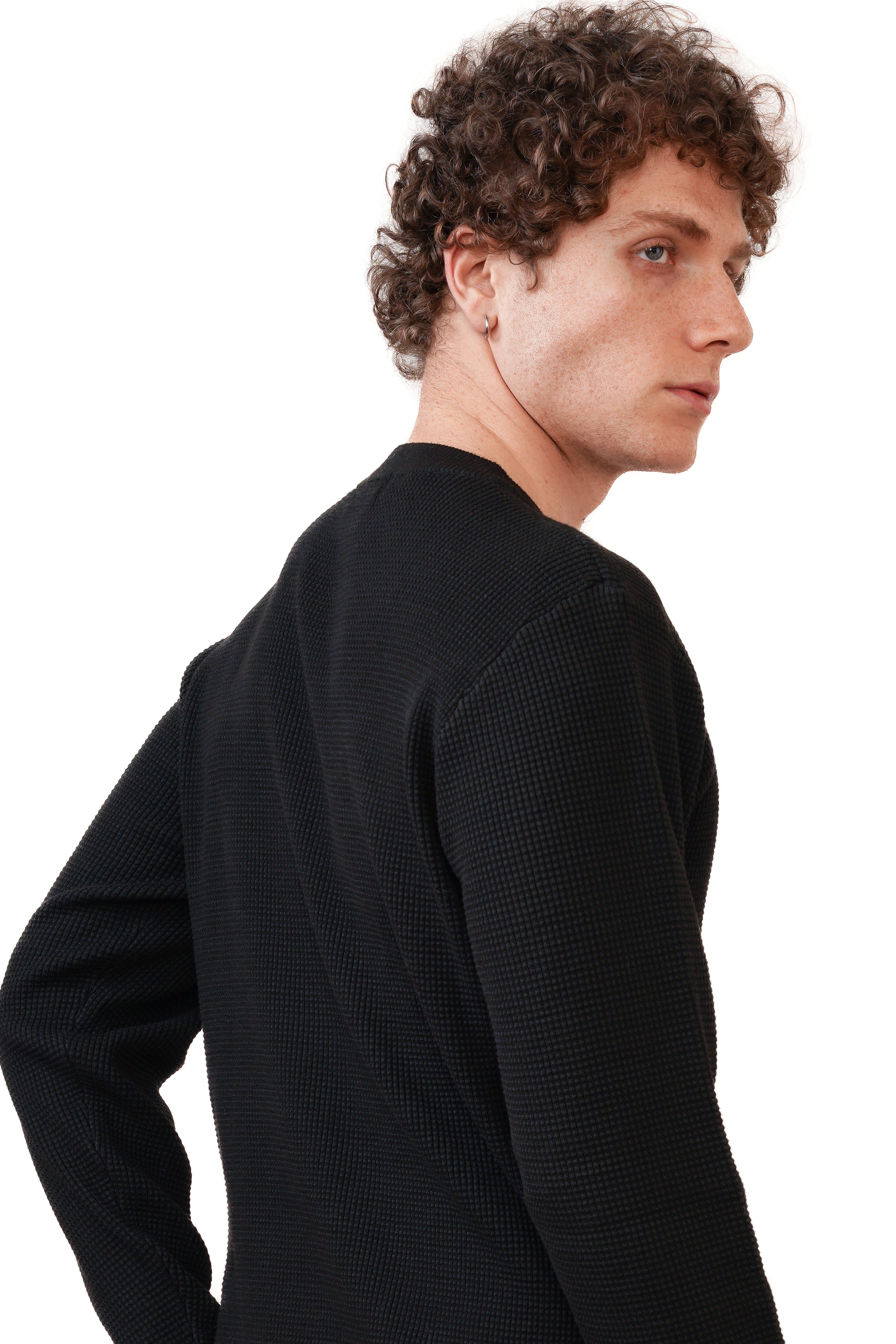 The Saint Crewneck Zwart