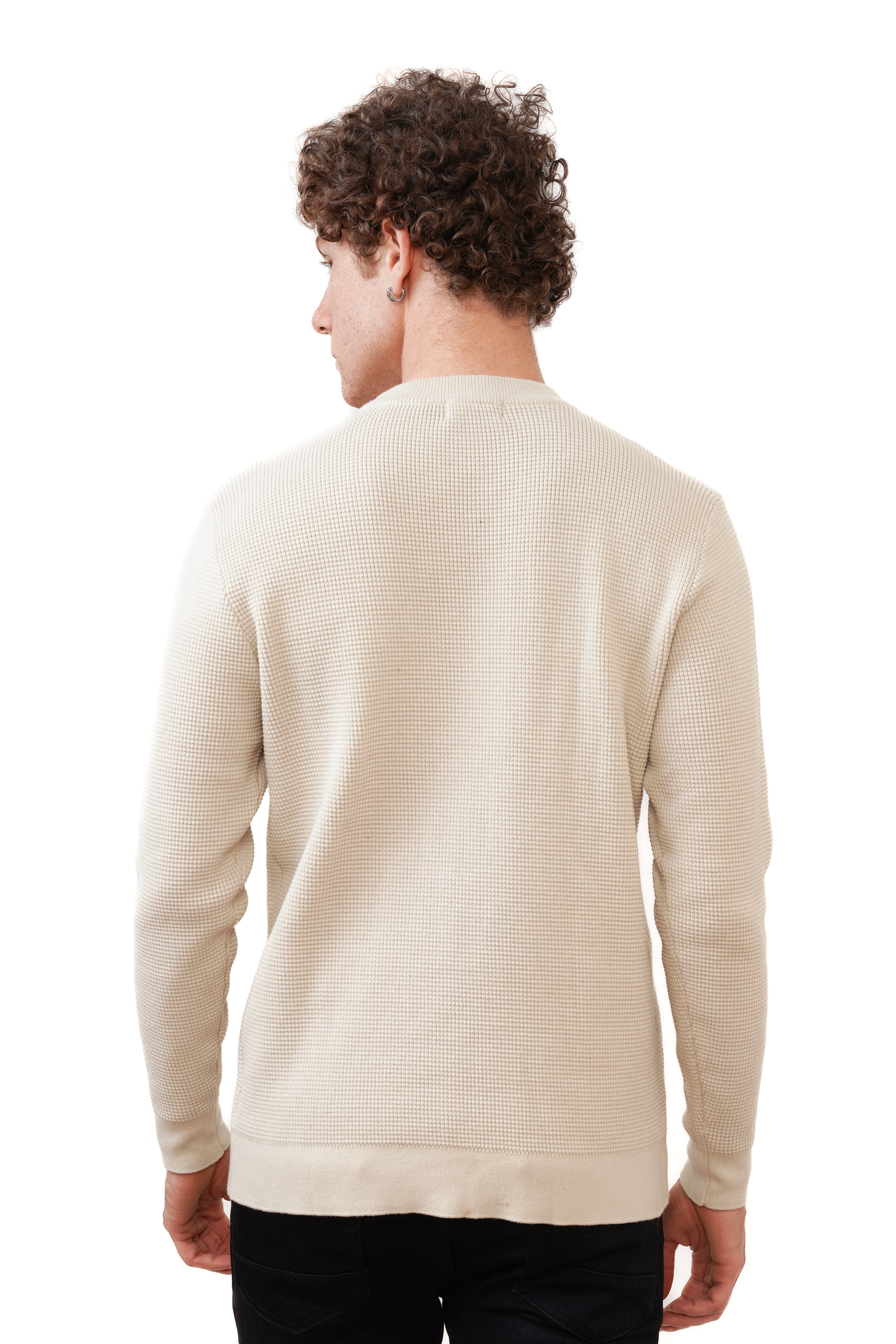 The Saint Crewneck beige