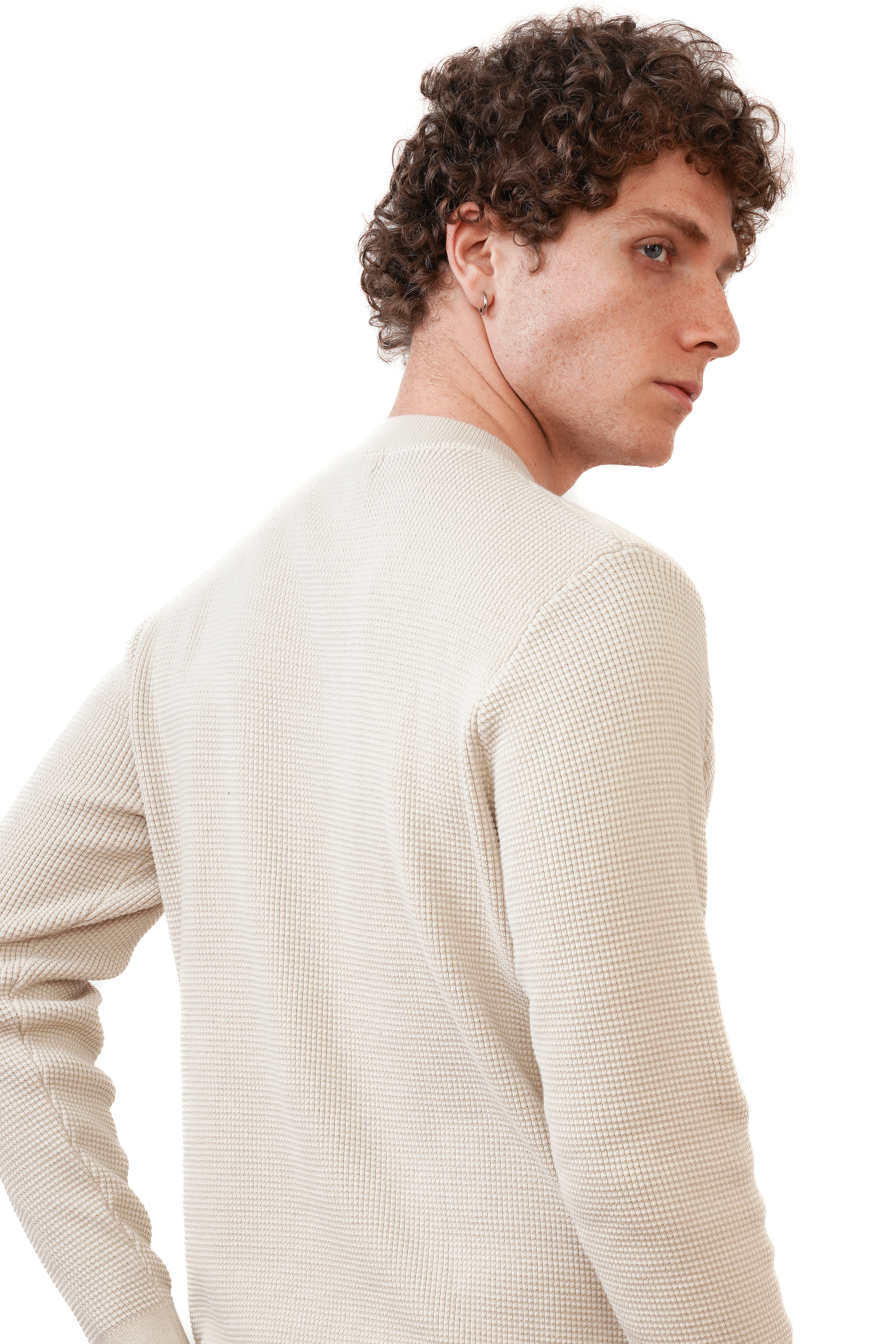 The Saint Crewneck beige