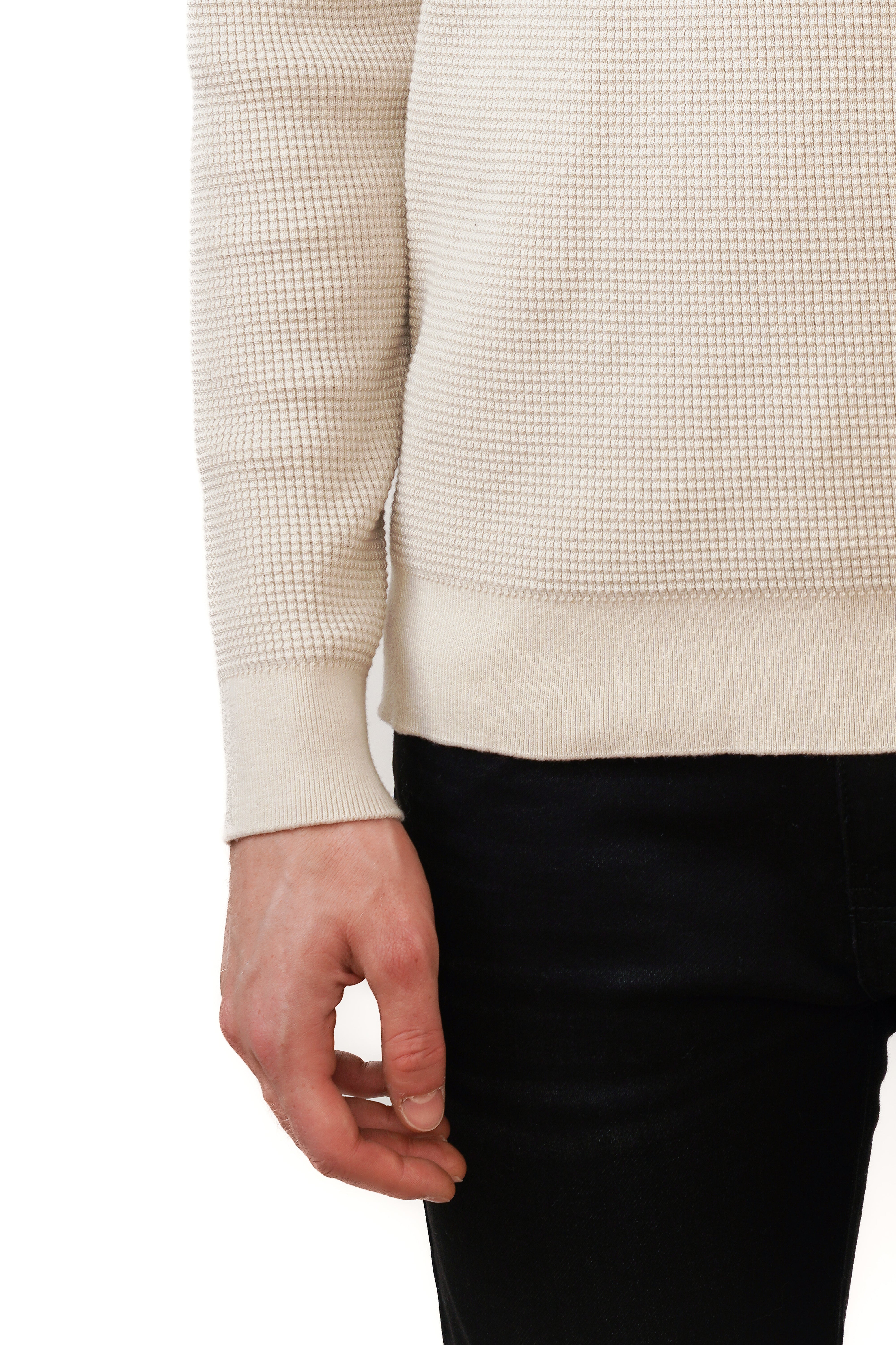 The Saint Crewneck beige