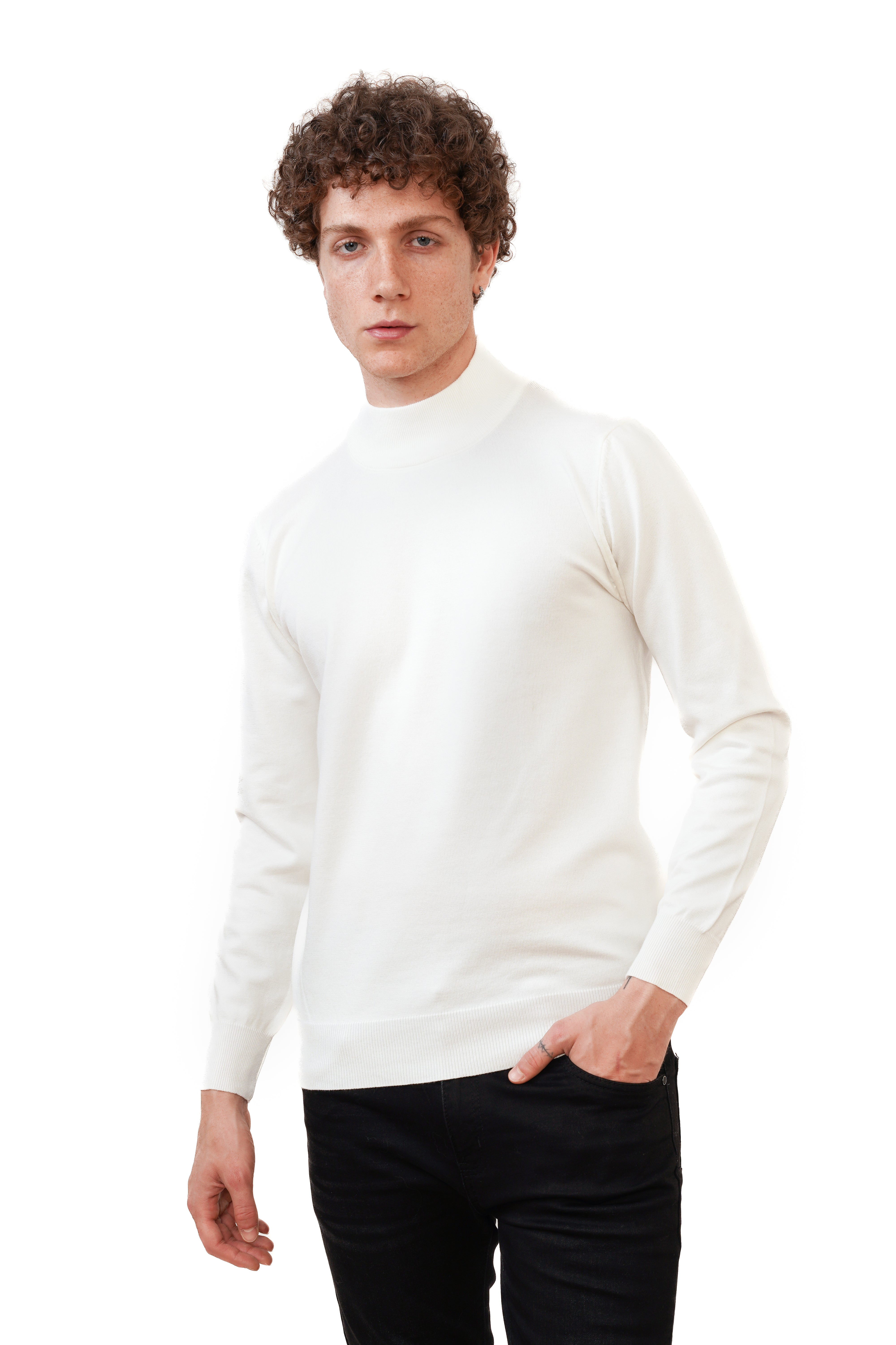 Valenci Turtleneck White