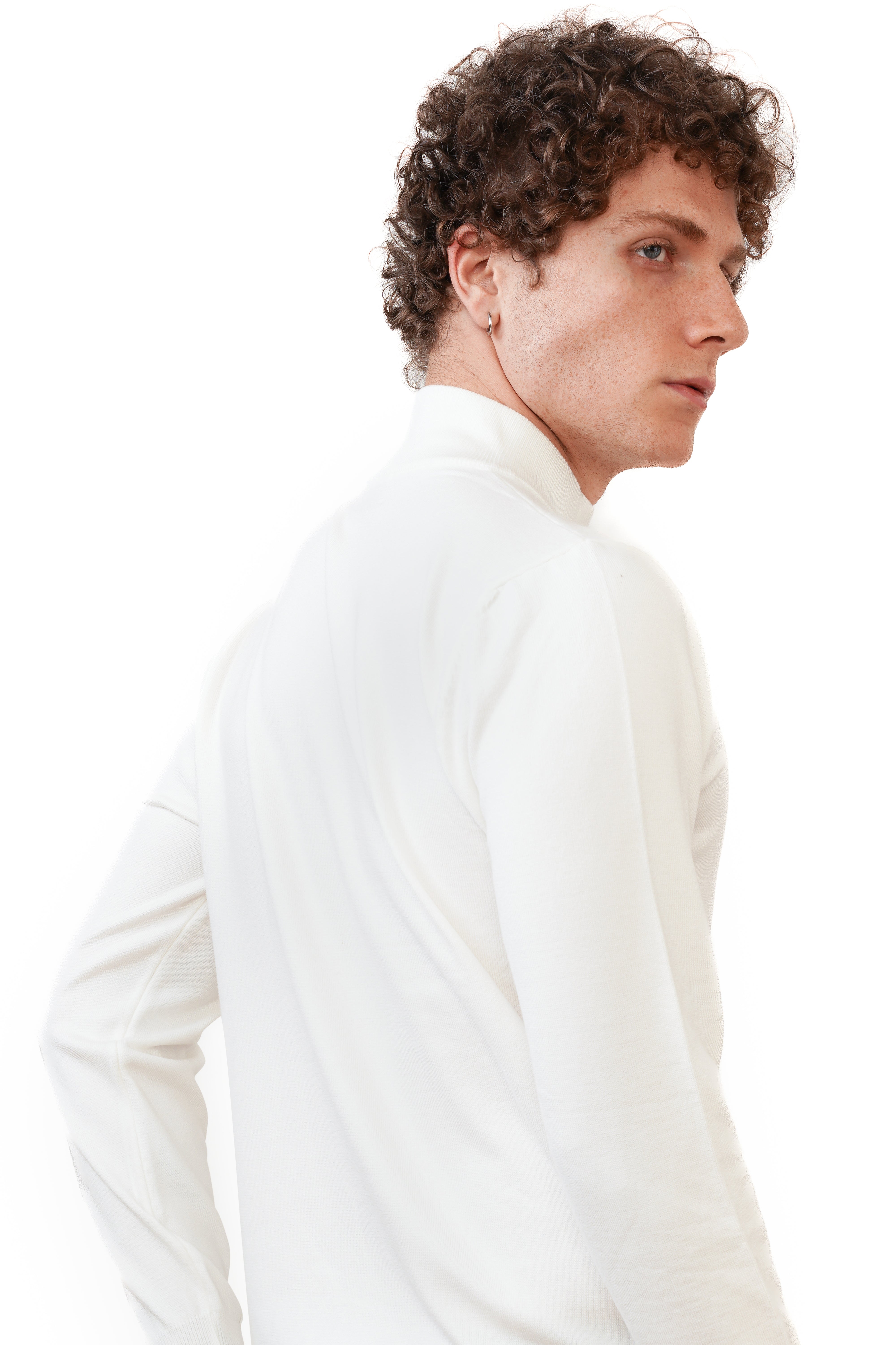 Valenci Turtleneck White