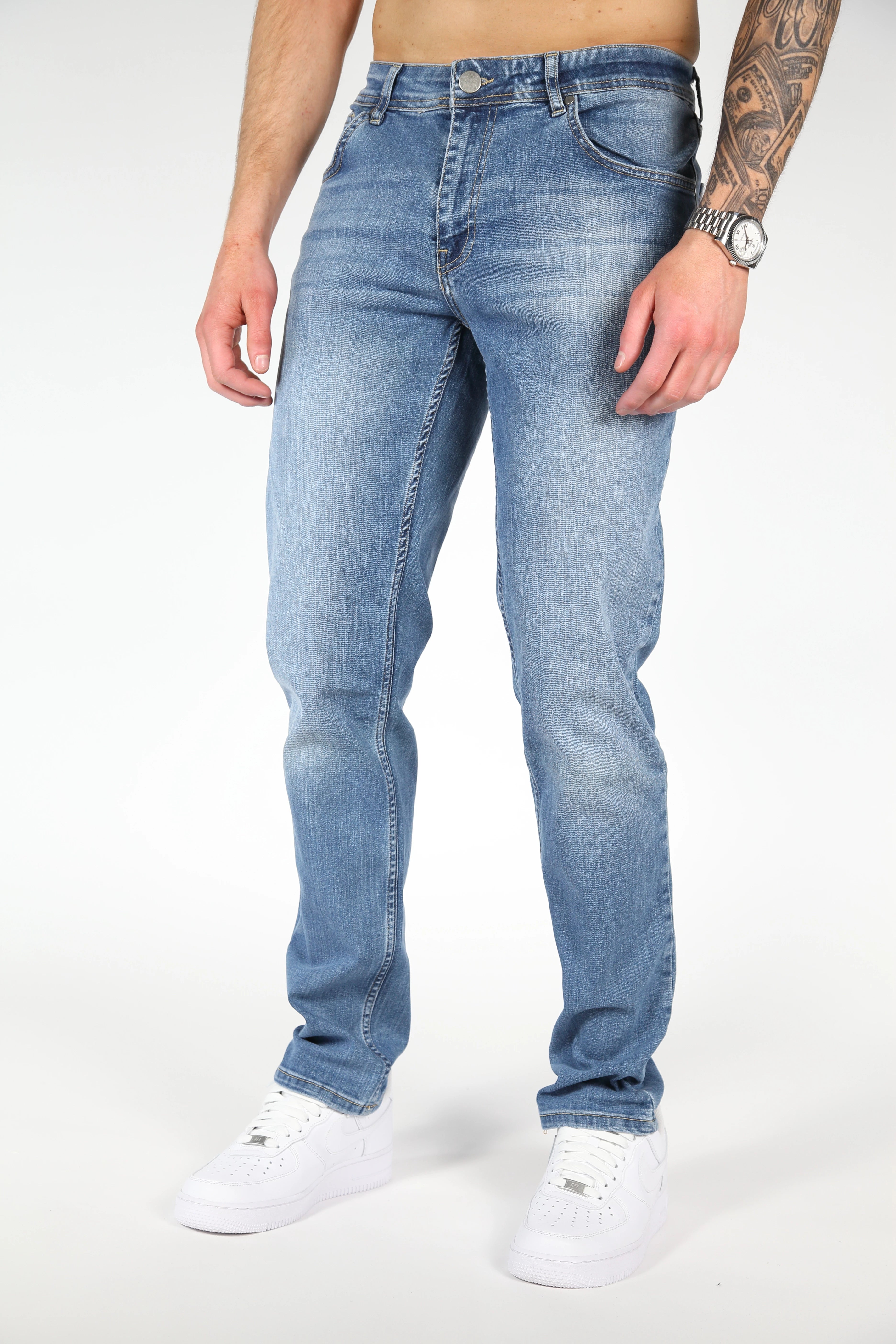 Jeans Aldrich Blauw