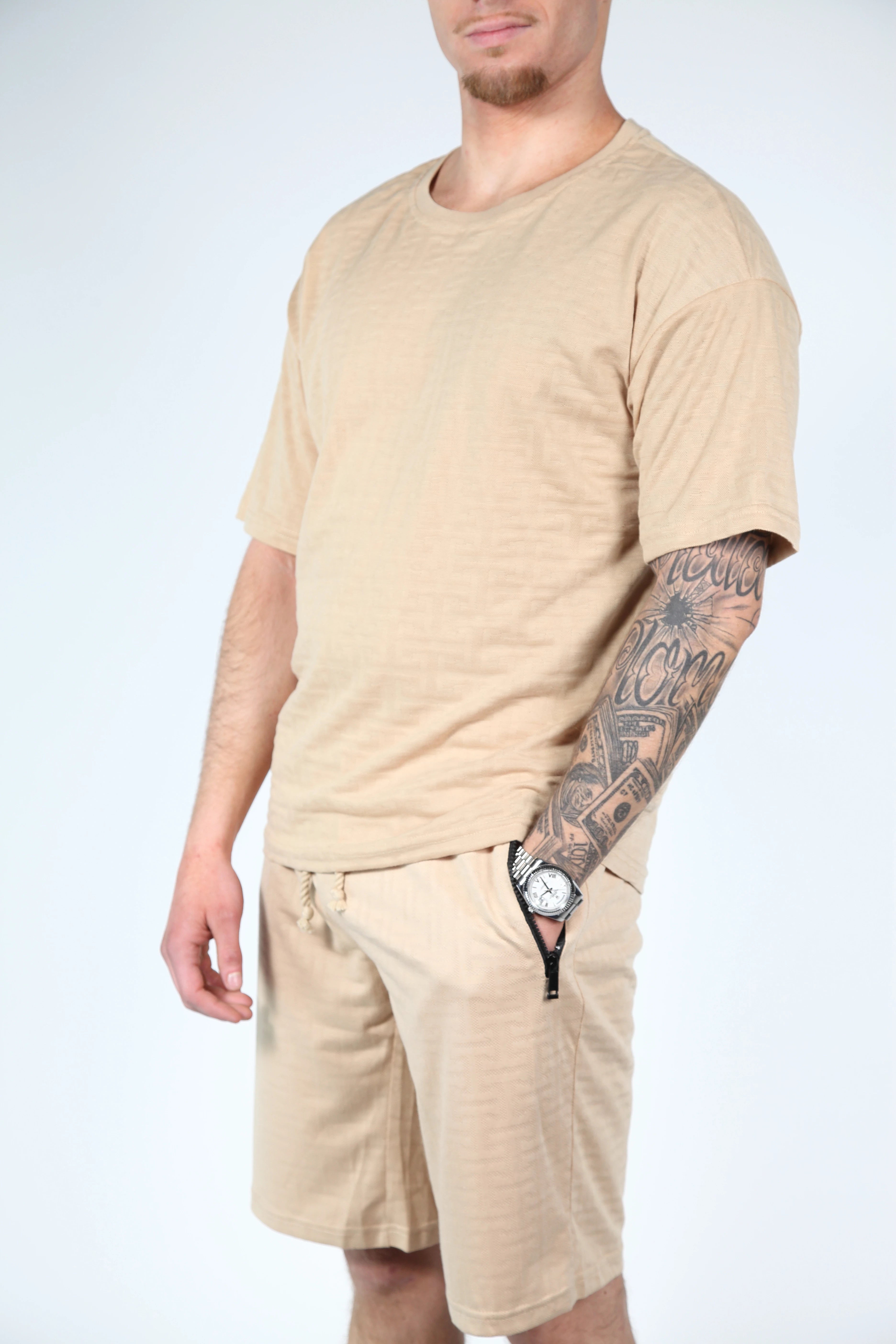 Oversized Valenci Set Beige