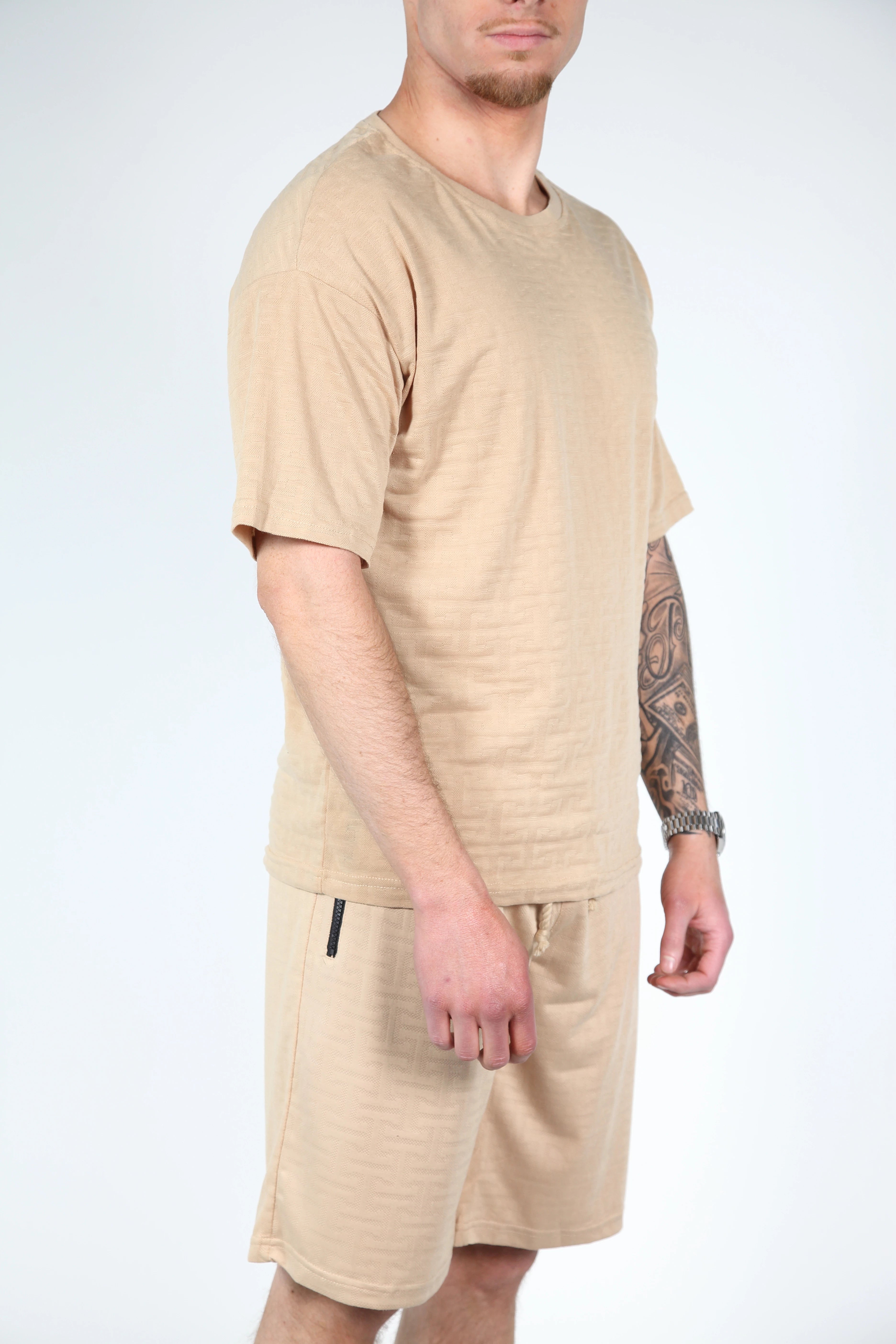 Oversized Valenci Set Beige