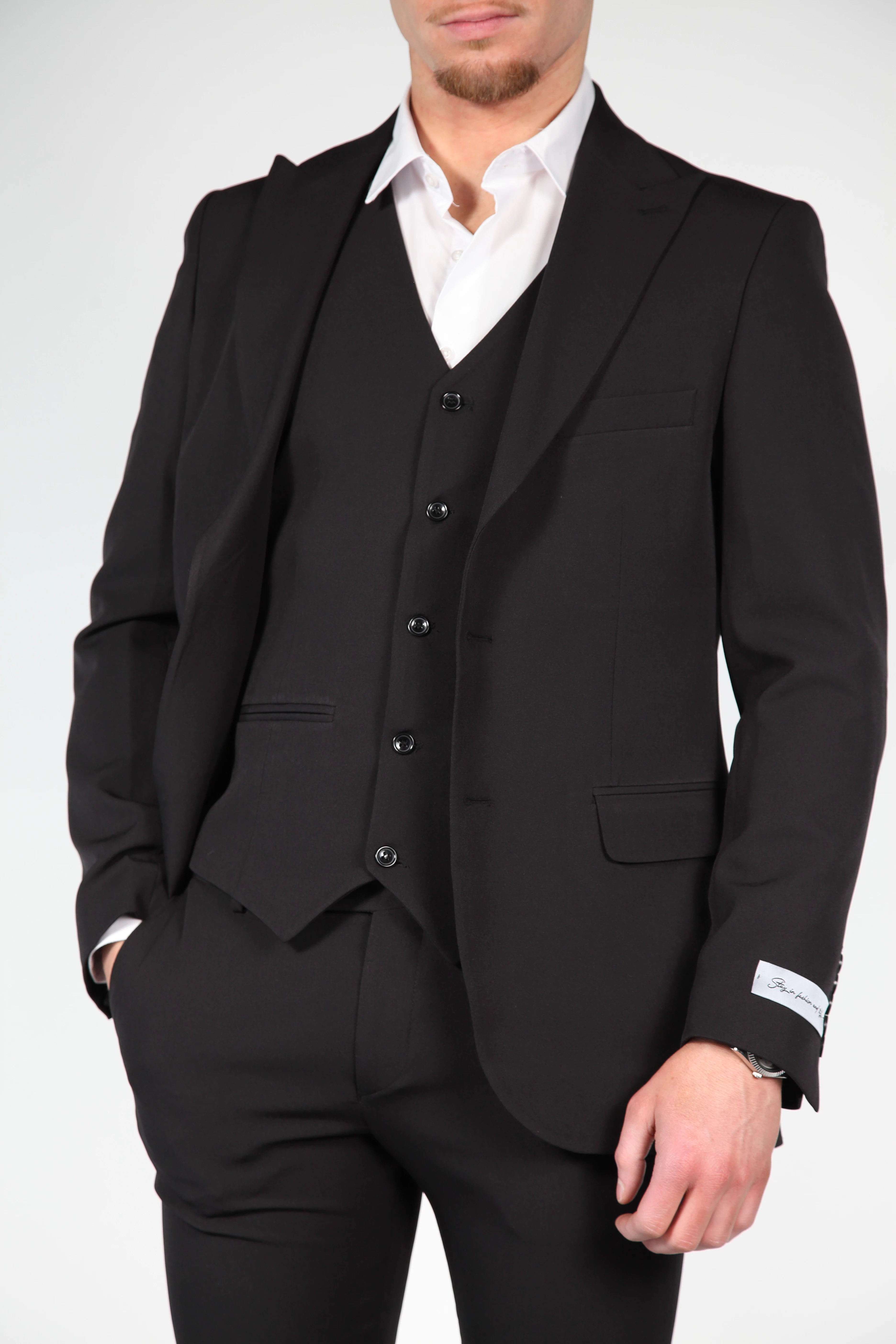 Valenci Zwarte 3 delig Pak