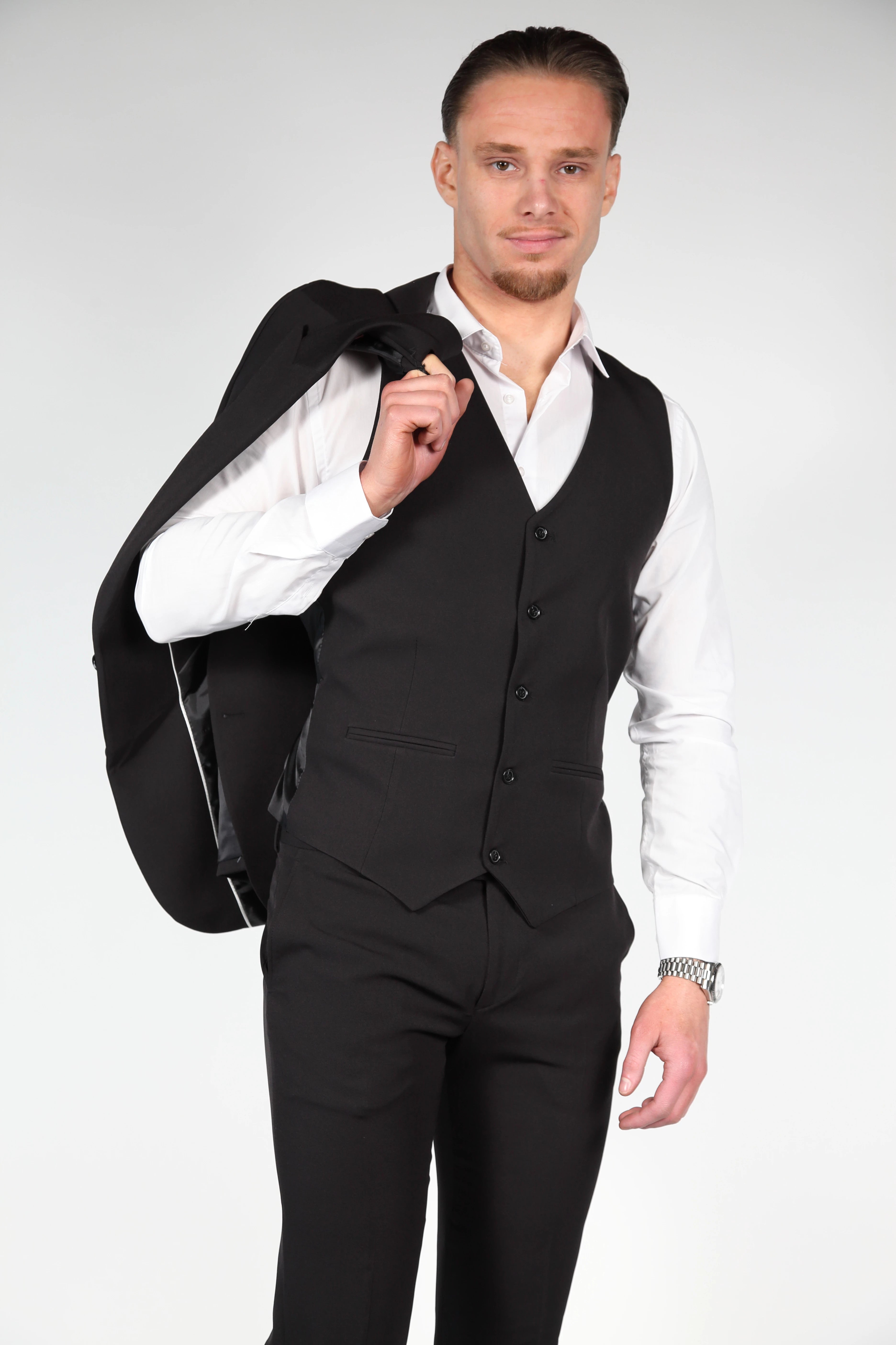 Valenci Zwarte 3 delig Pak