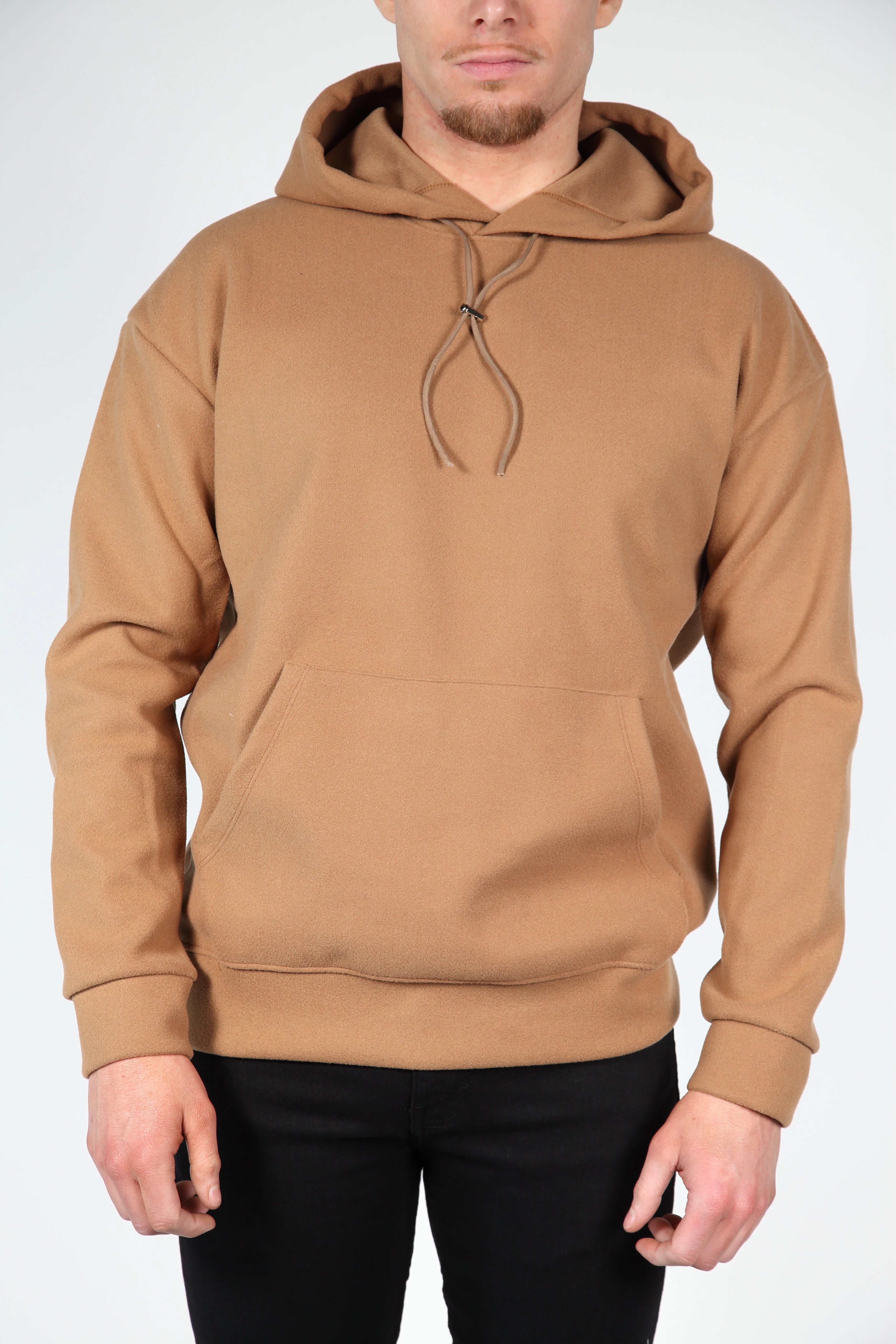 Camel trigale con cappuccio