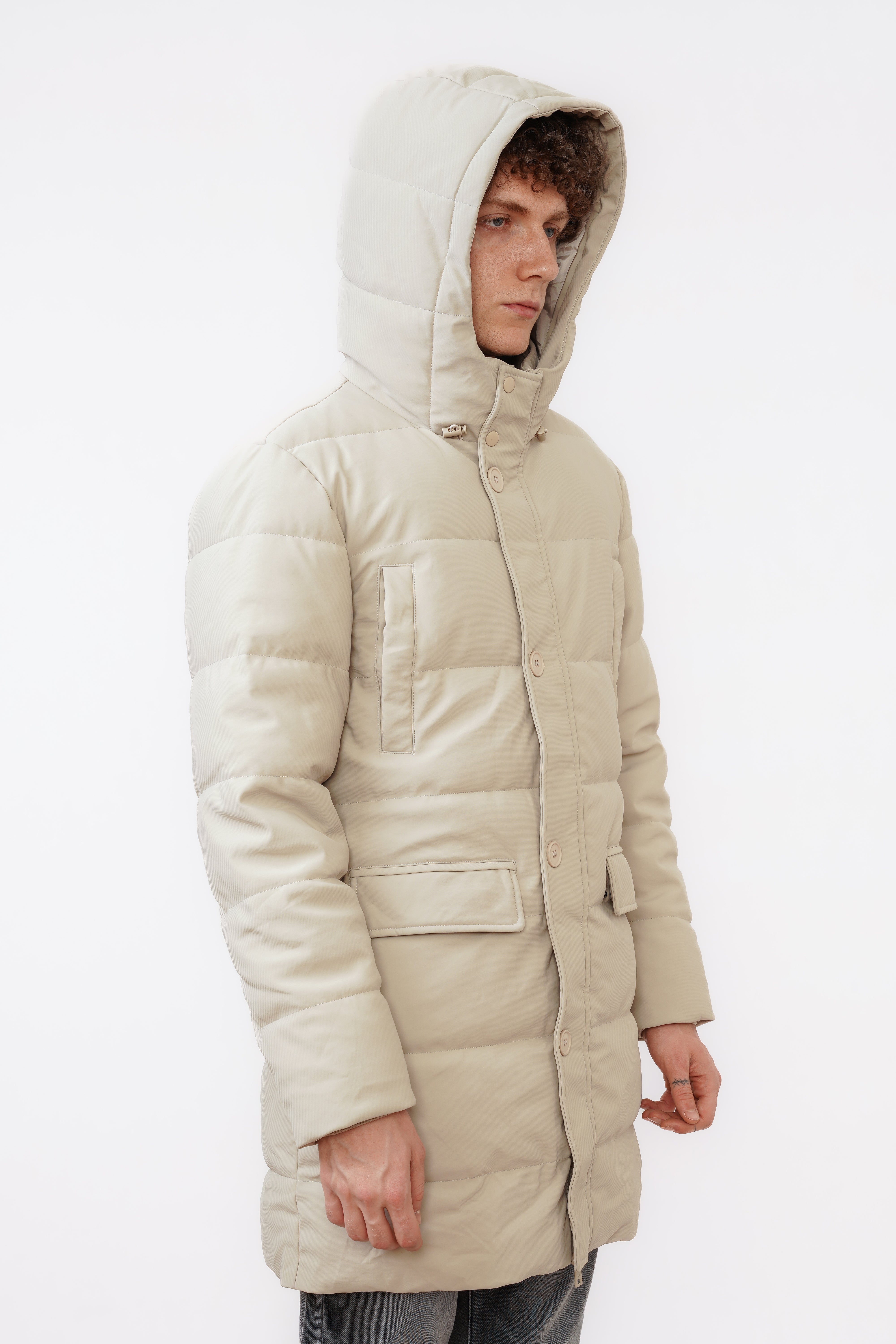 The Salvatore Winterjas Beige