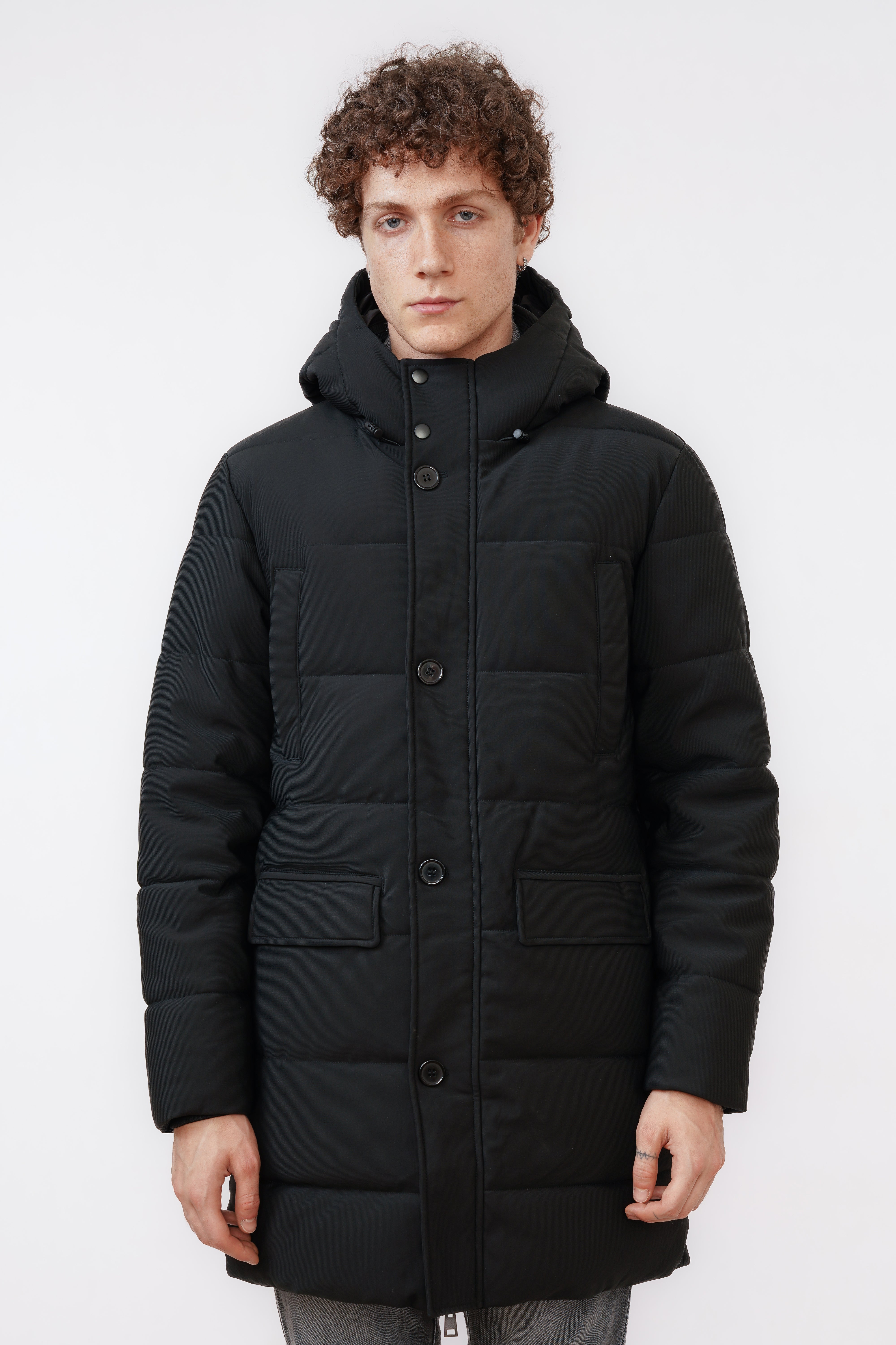 Pufferjas Salvatore Zwart