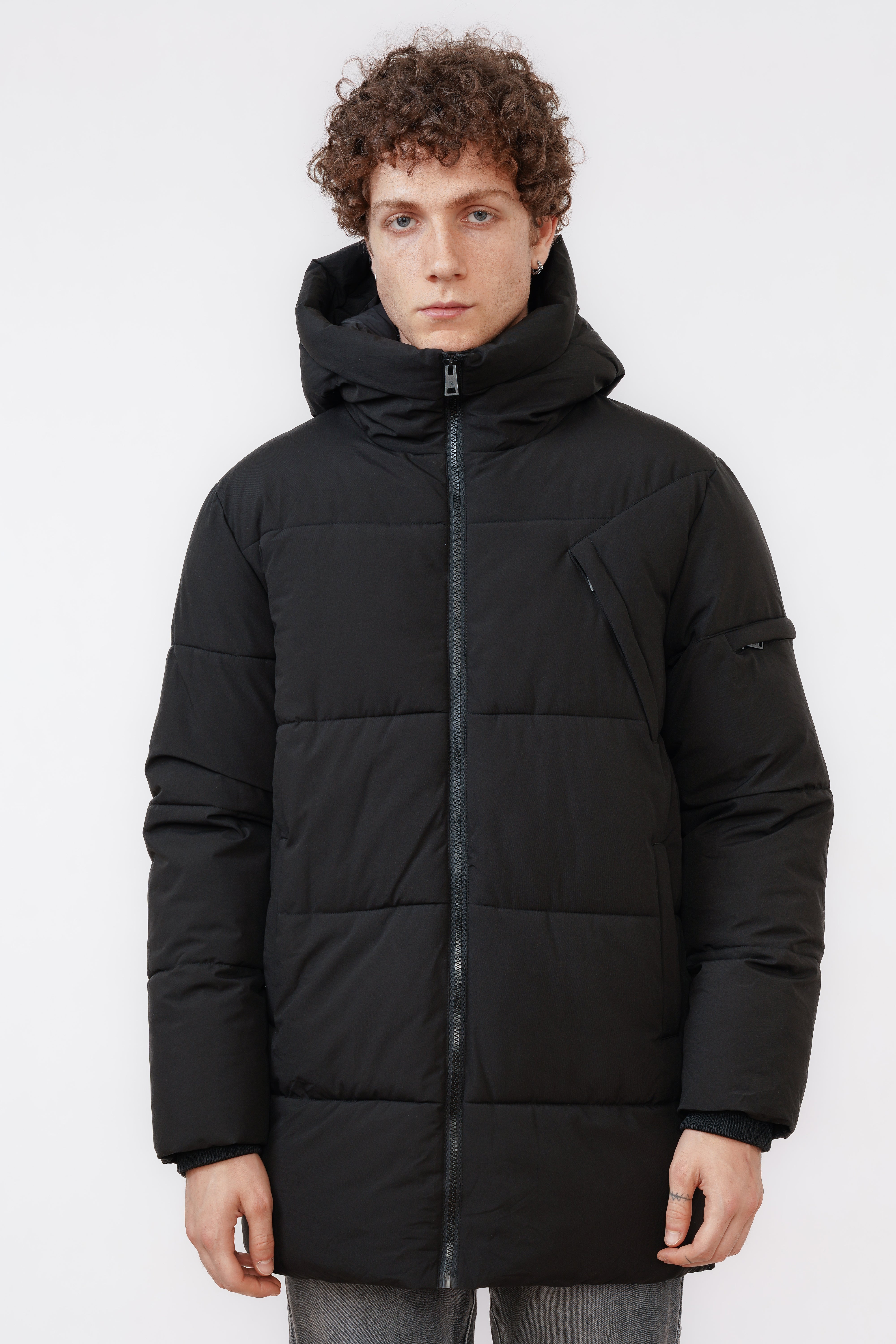 Pufferjas Valerio Zwart