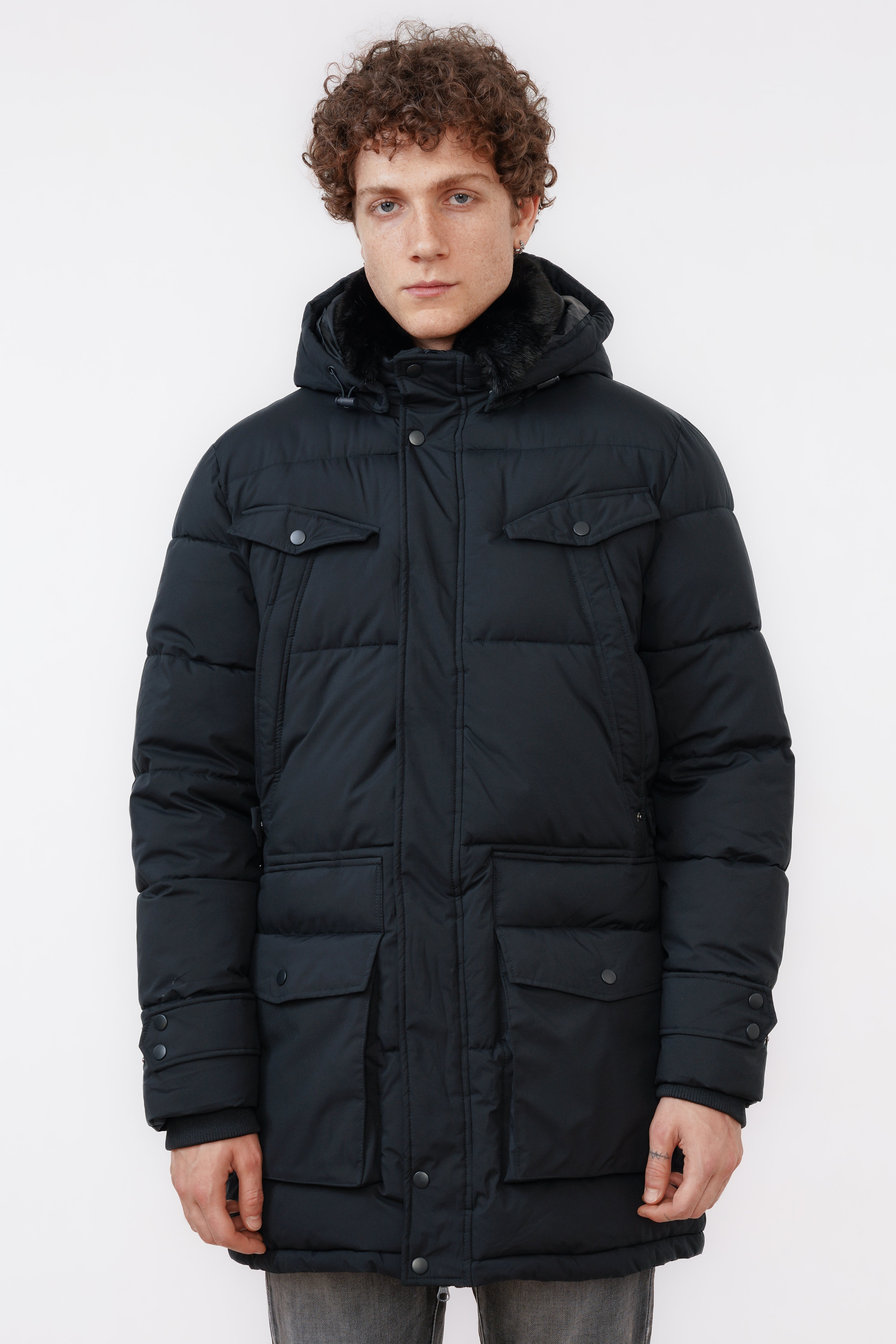 Parka Winterjas Federico Navy