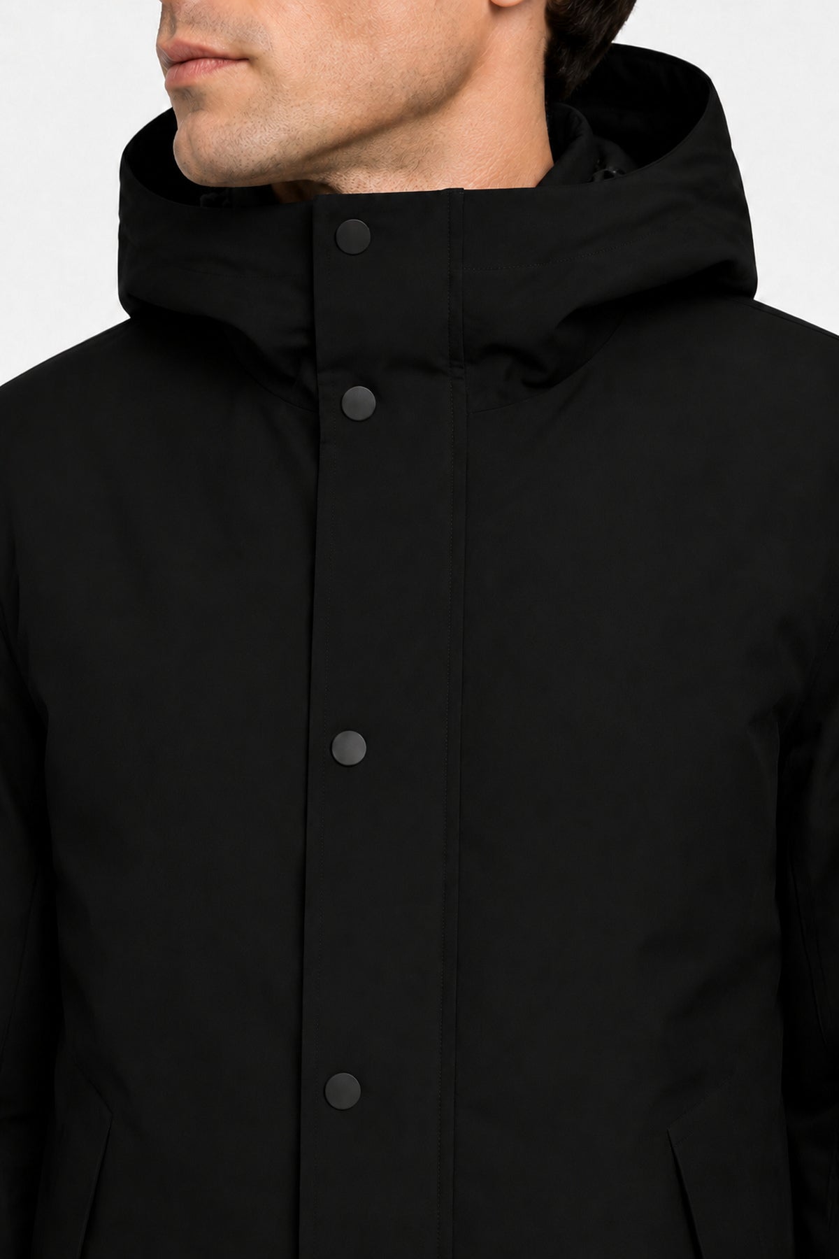 Parka Winterjacke Massimo Schwarz