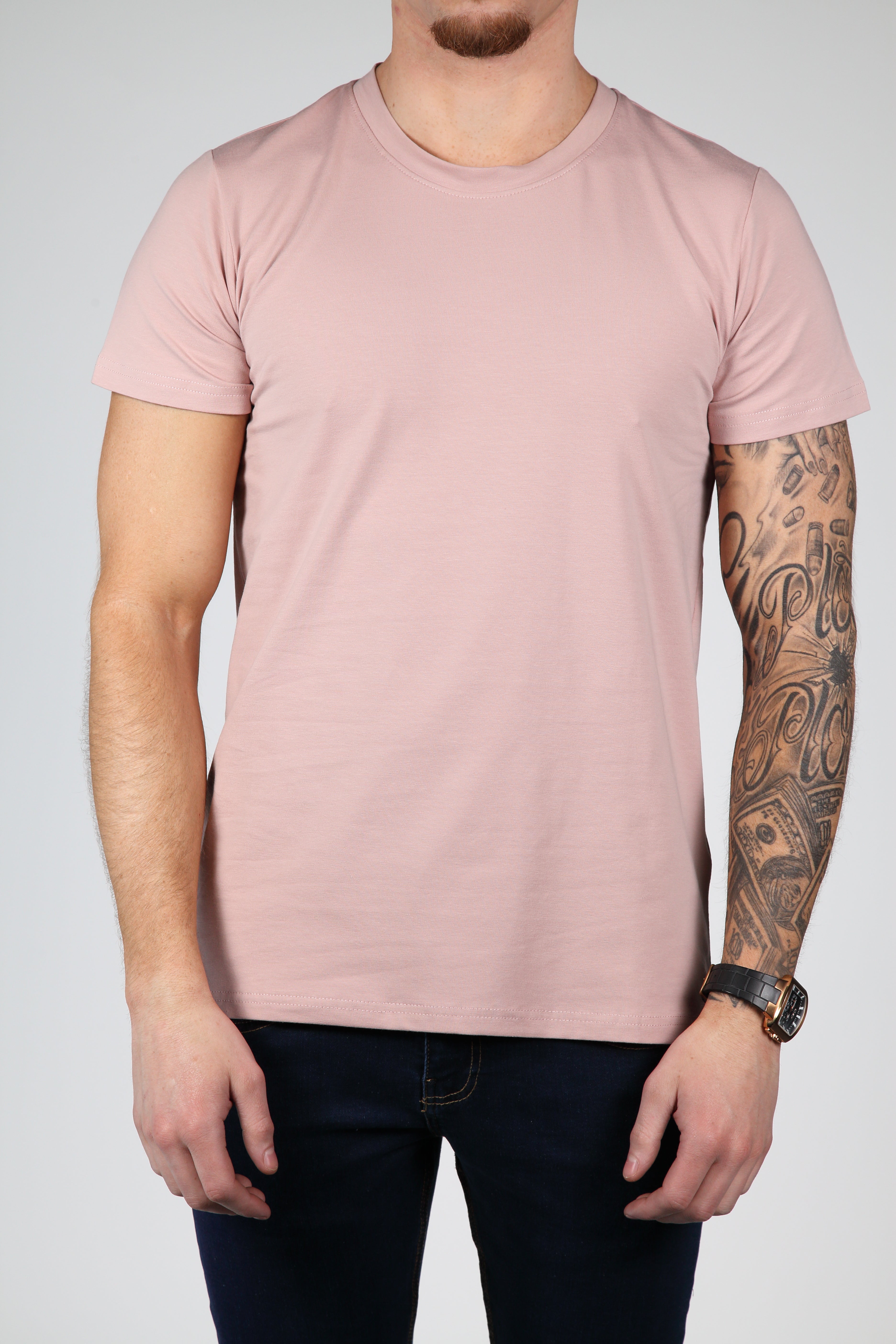 Camiseta de salmón básica