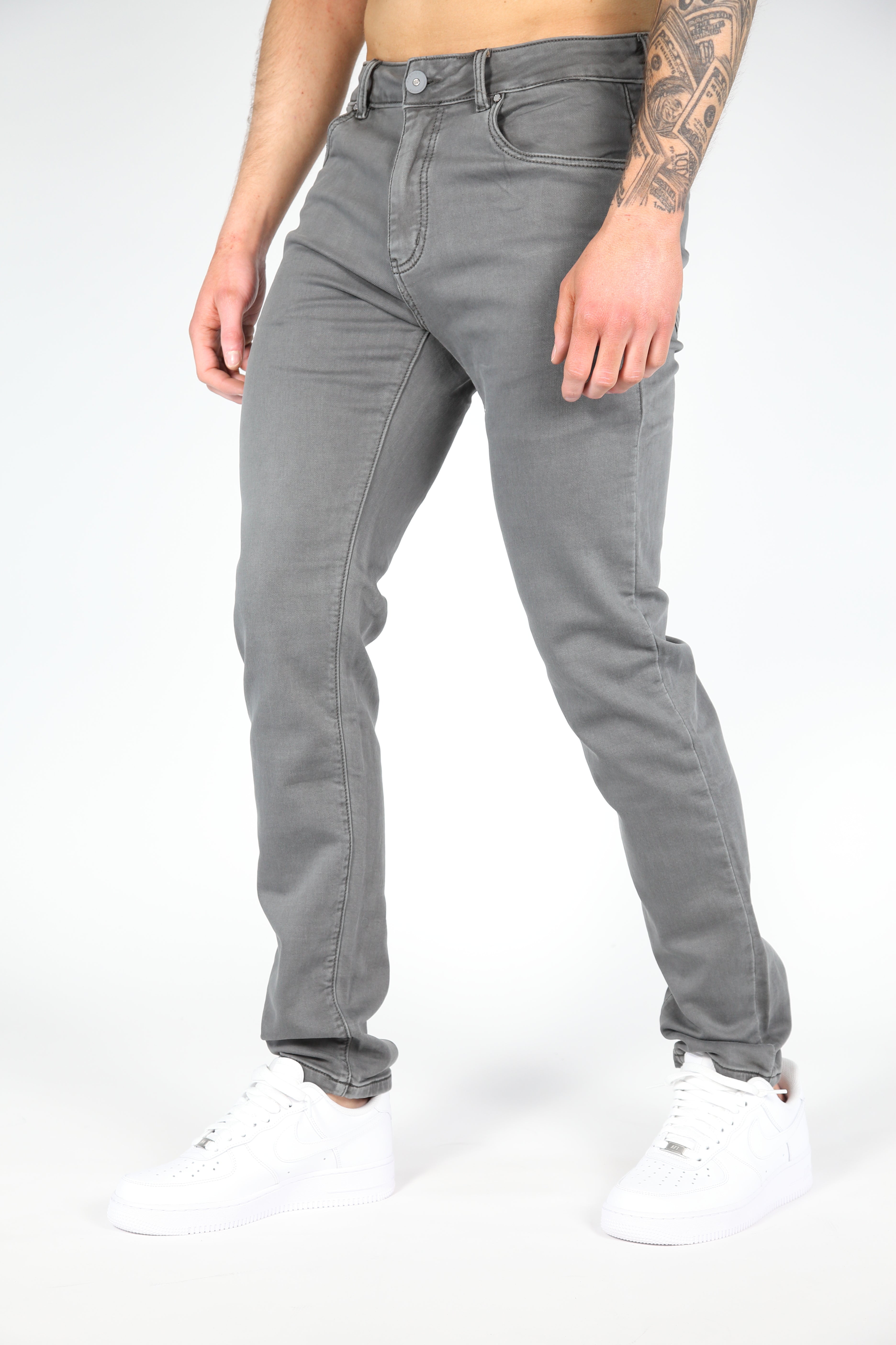 Jeans Milano Grijs