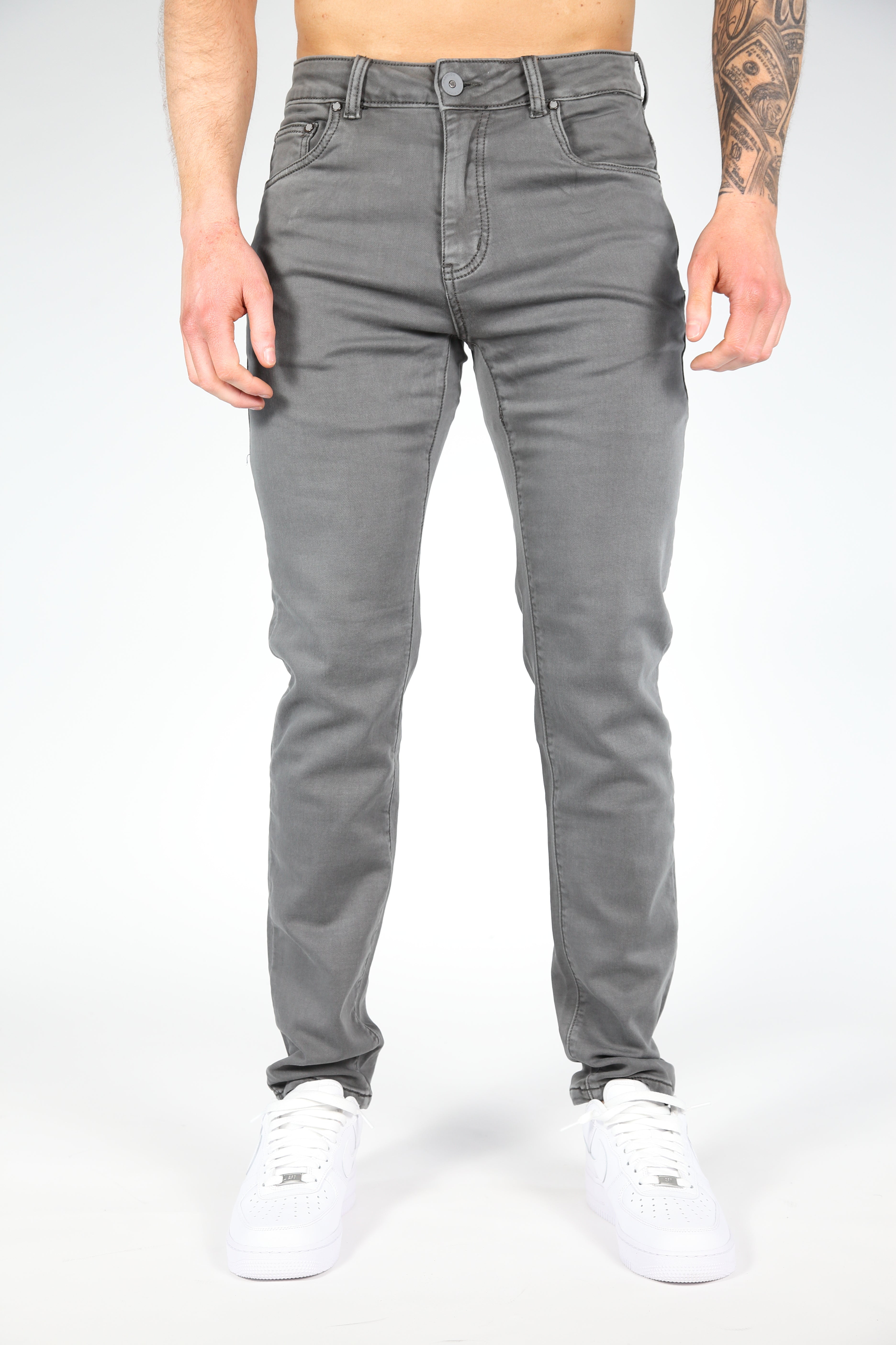 Jeans Milano Grijs