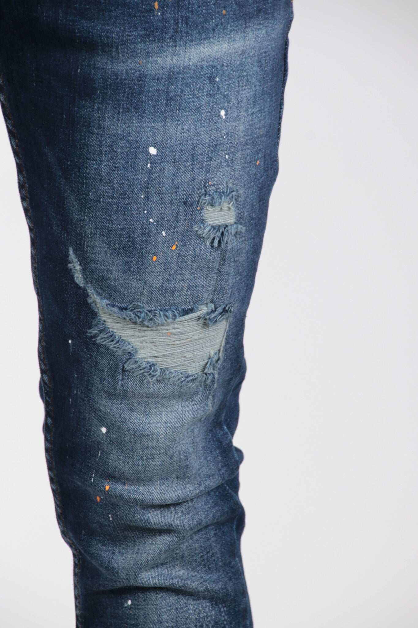 Navy Inked Impact Skinny jeans