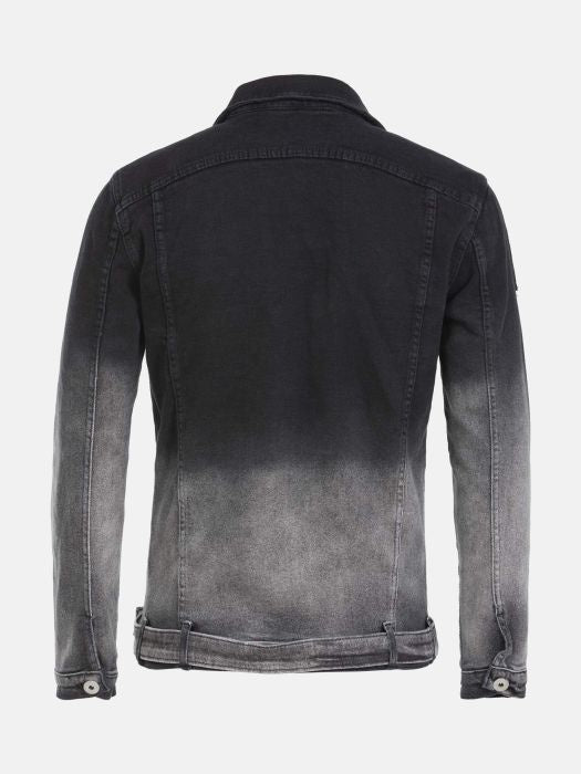 Giacca di jeans valenci nera