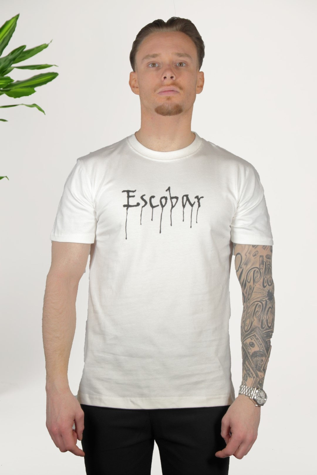 Camiseta escobar blanco