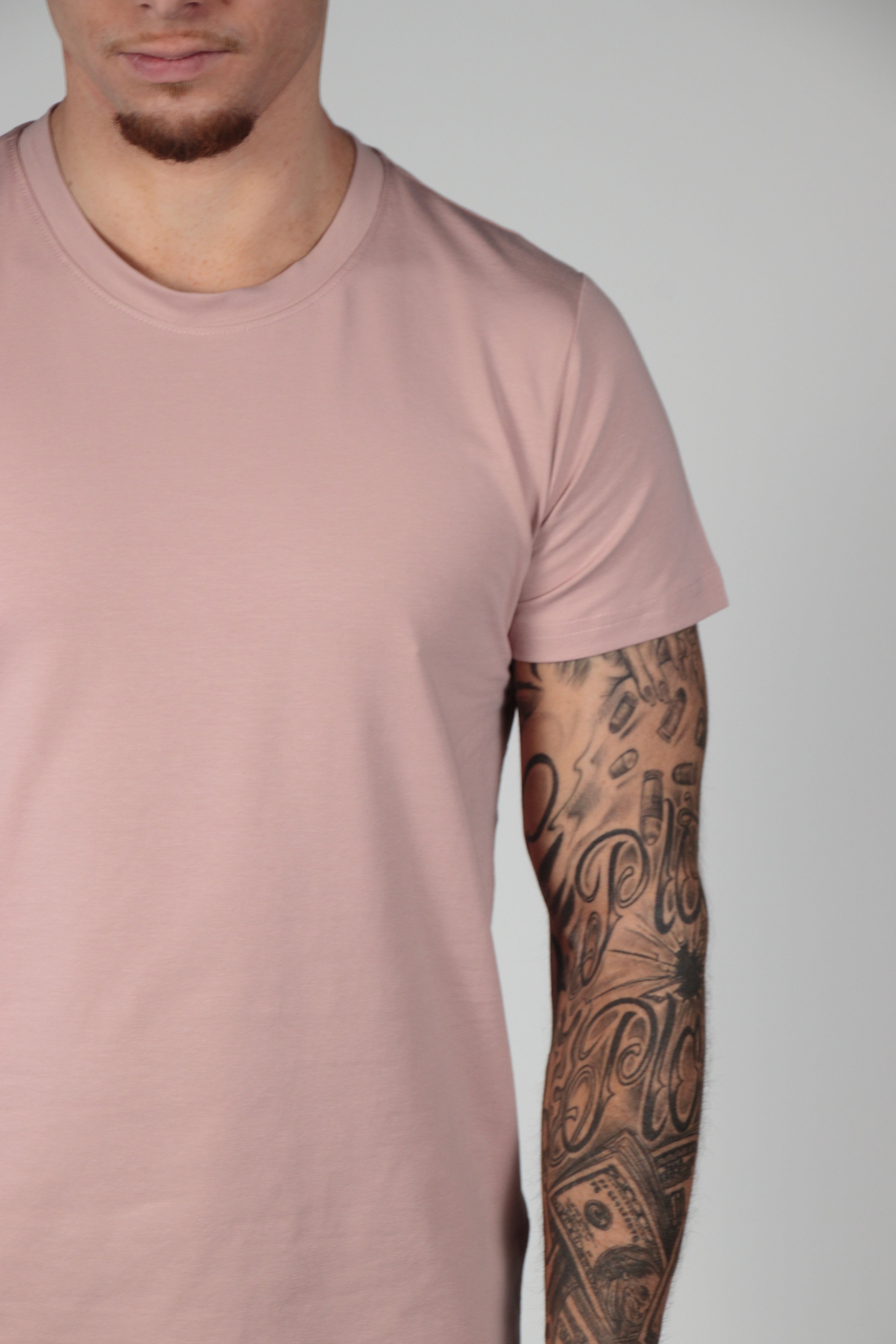 Camiseta de salmón básica