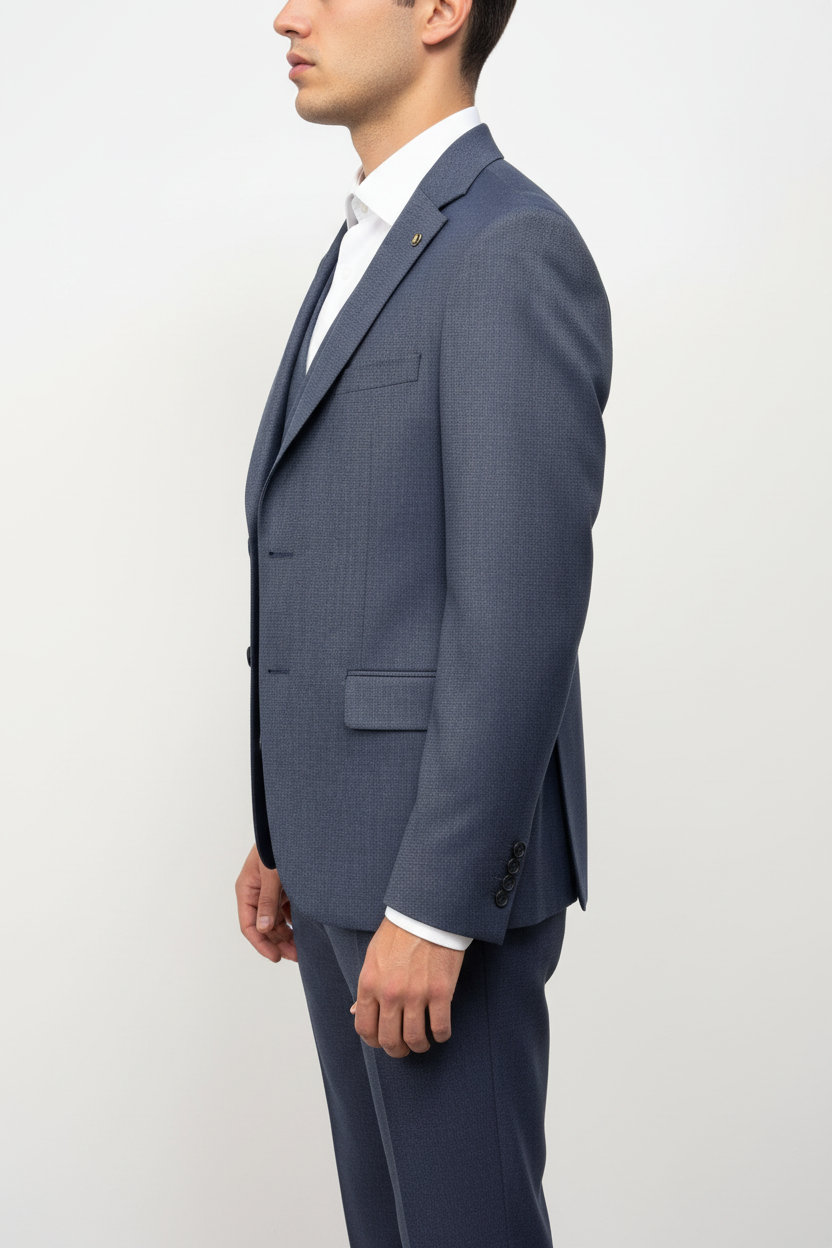 Sartoria Driedelig Pak Navy