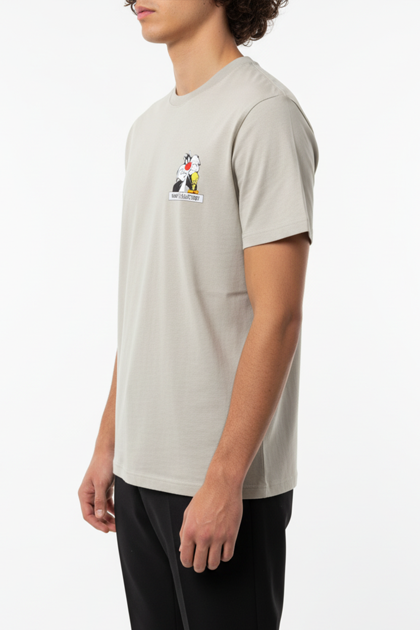 The Looney T-Shirt Licht grijs