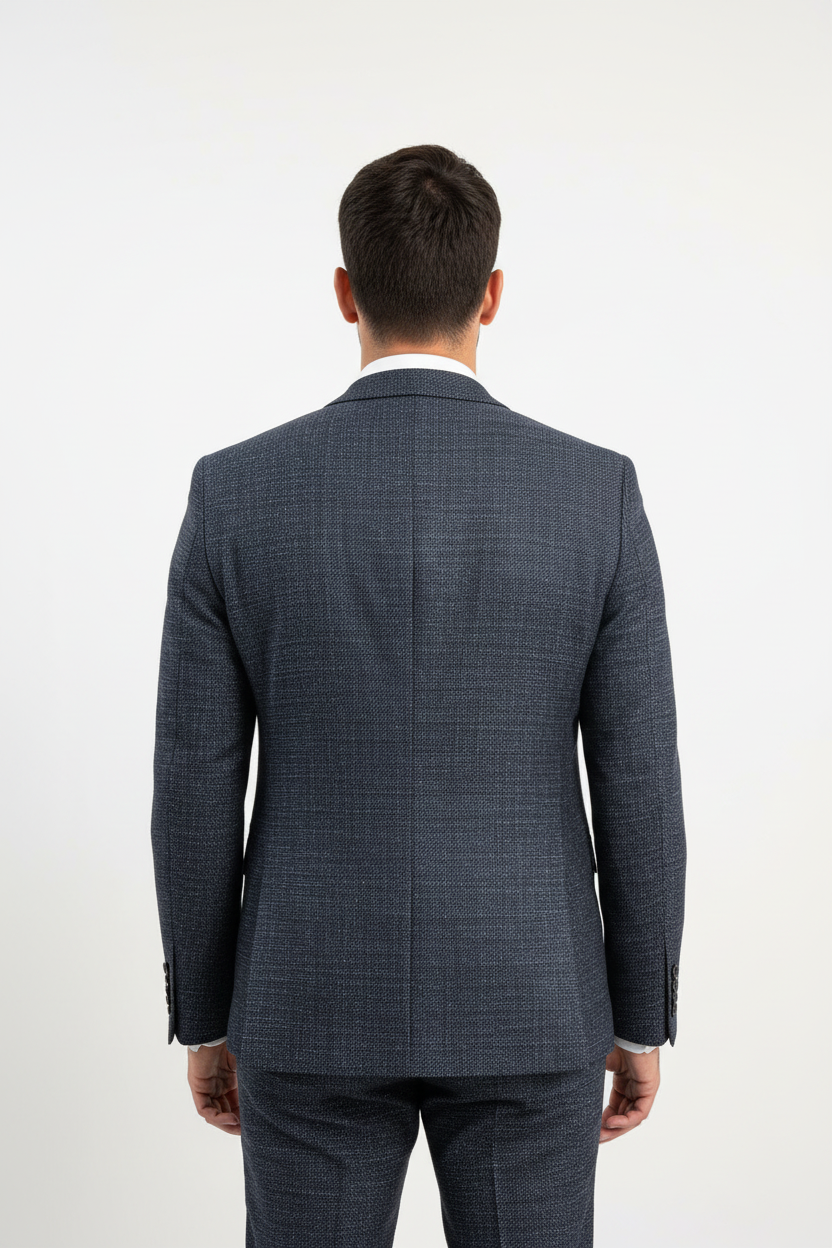 Traje Raffaele 3 Piezas Azul Marino