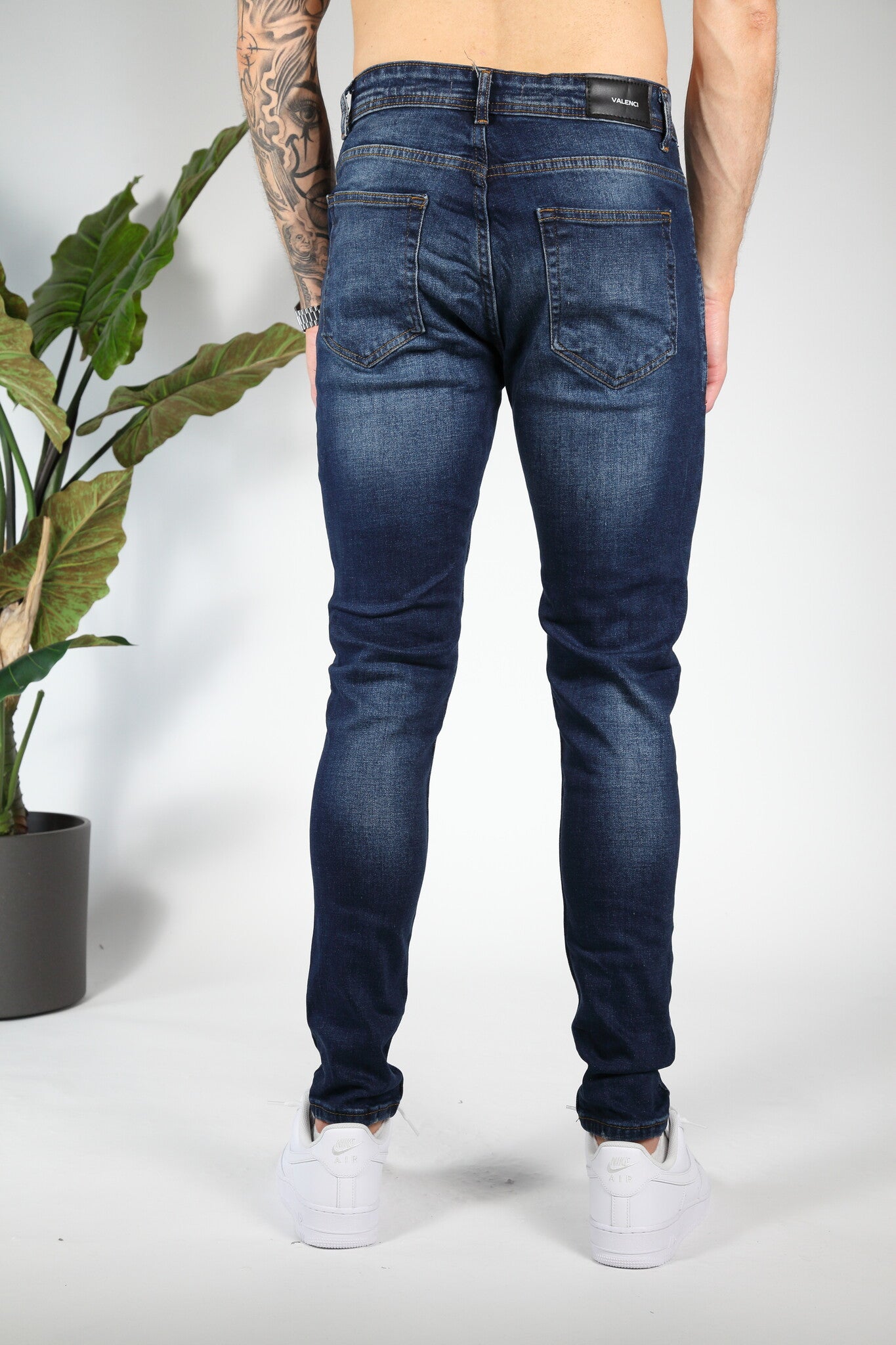 Navy Inked Impact Skinny jeans