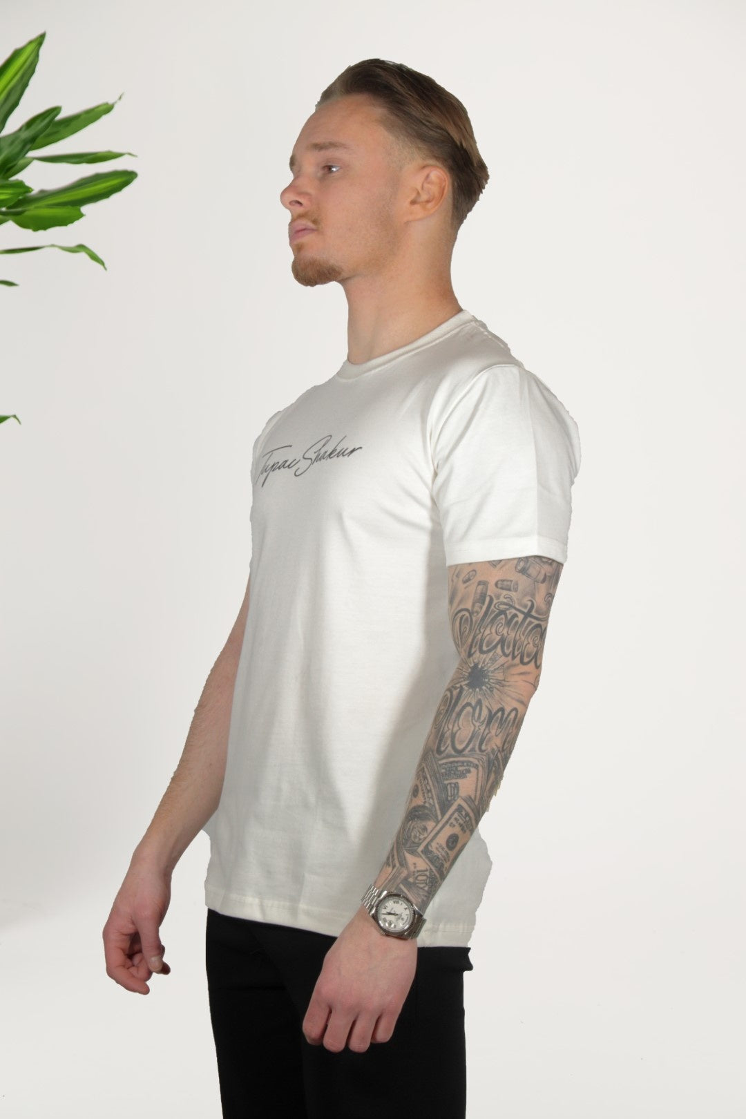 T-shirt White Tupac Shakur