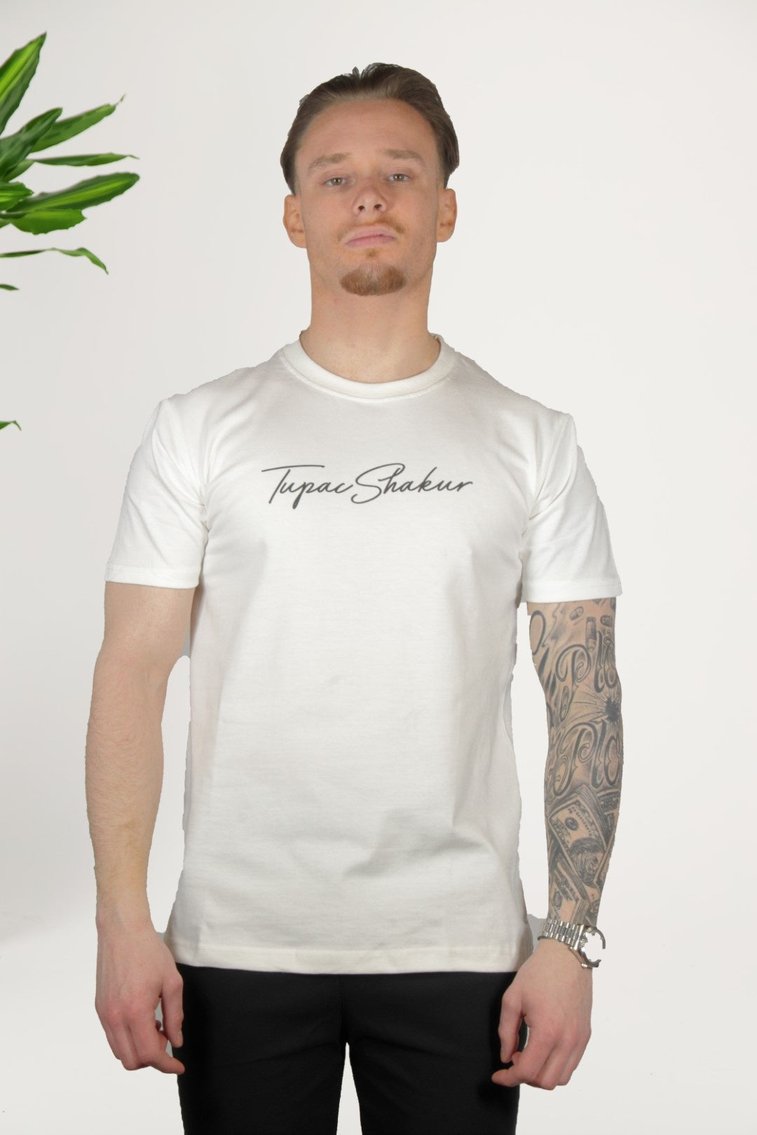 T-shirt White Tupac Shakur