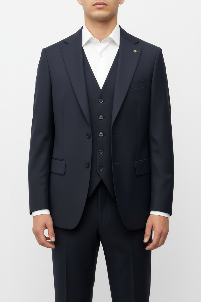 Lorenzo Driedelig Pak Navy