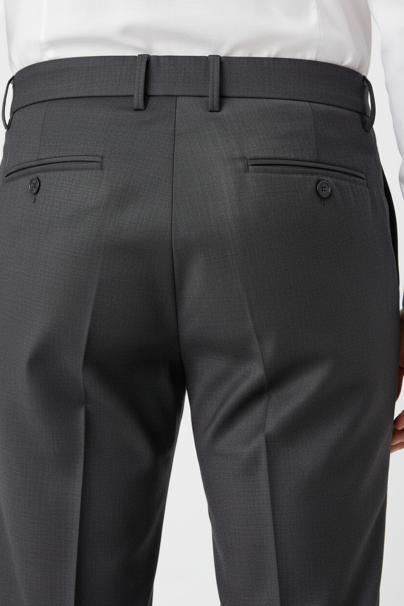 Lorenzo Driedelig Pak Antraciet