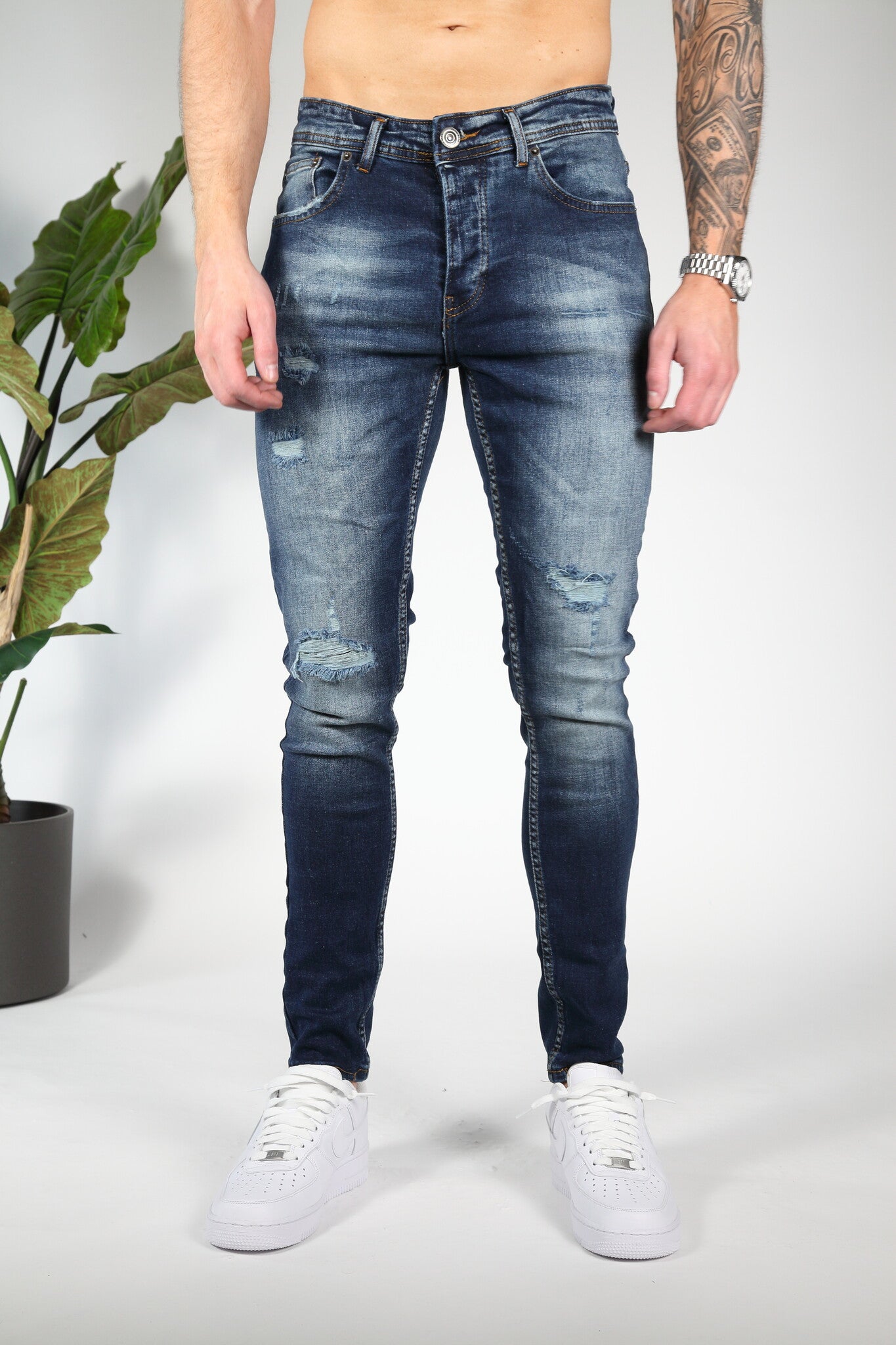 Jeans Artsy Spalsh Navy