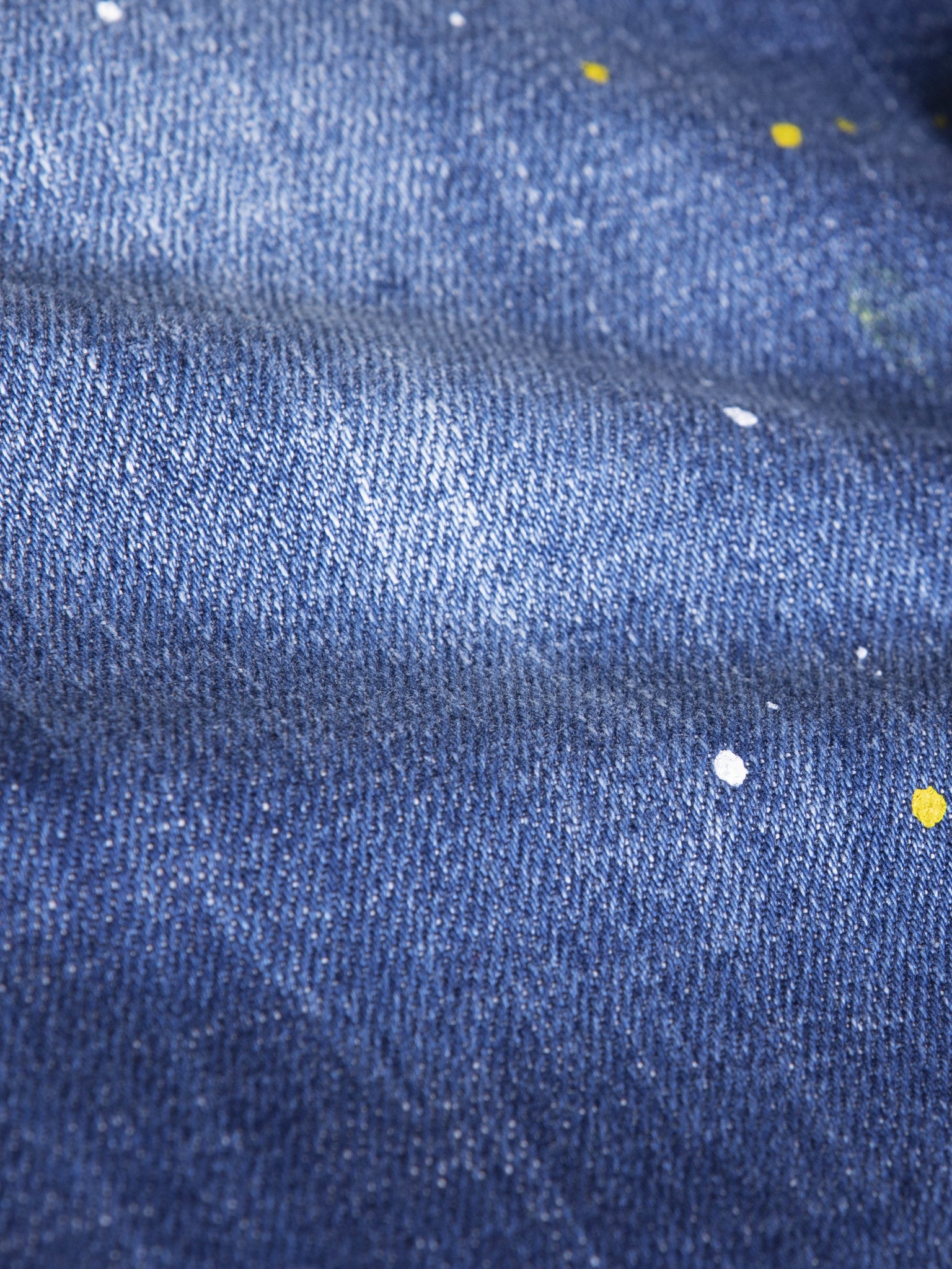 Impatto blu inchiostrato jeans attillati