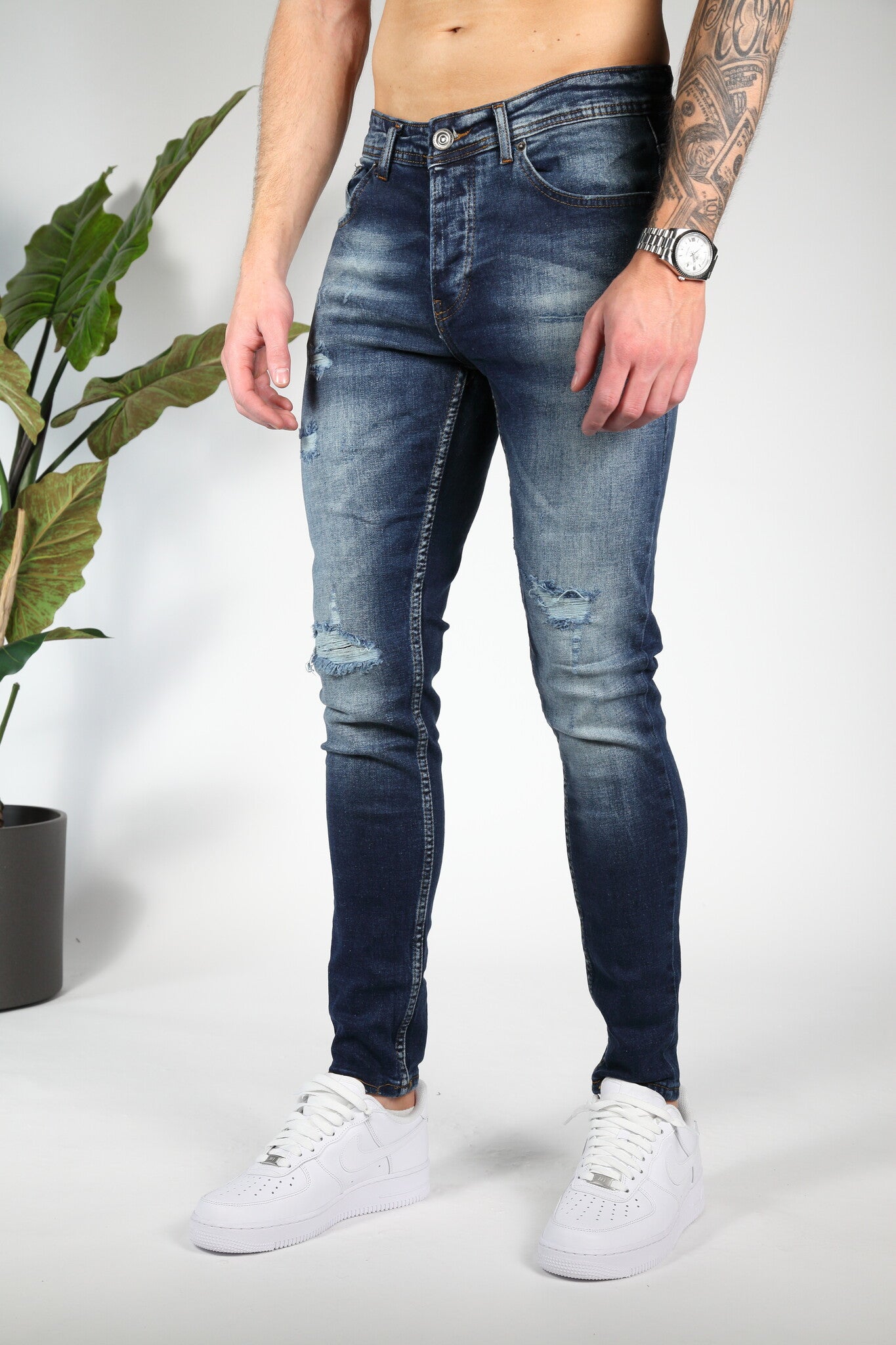 Jeans Artsy Spalsh Navy