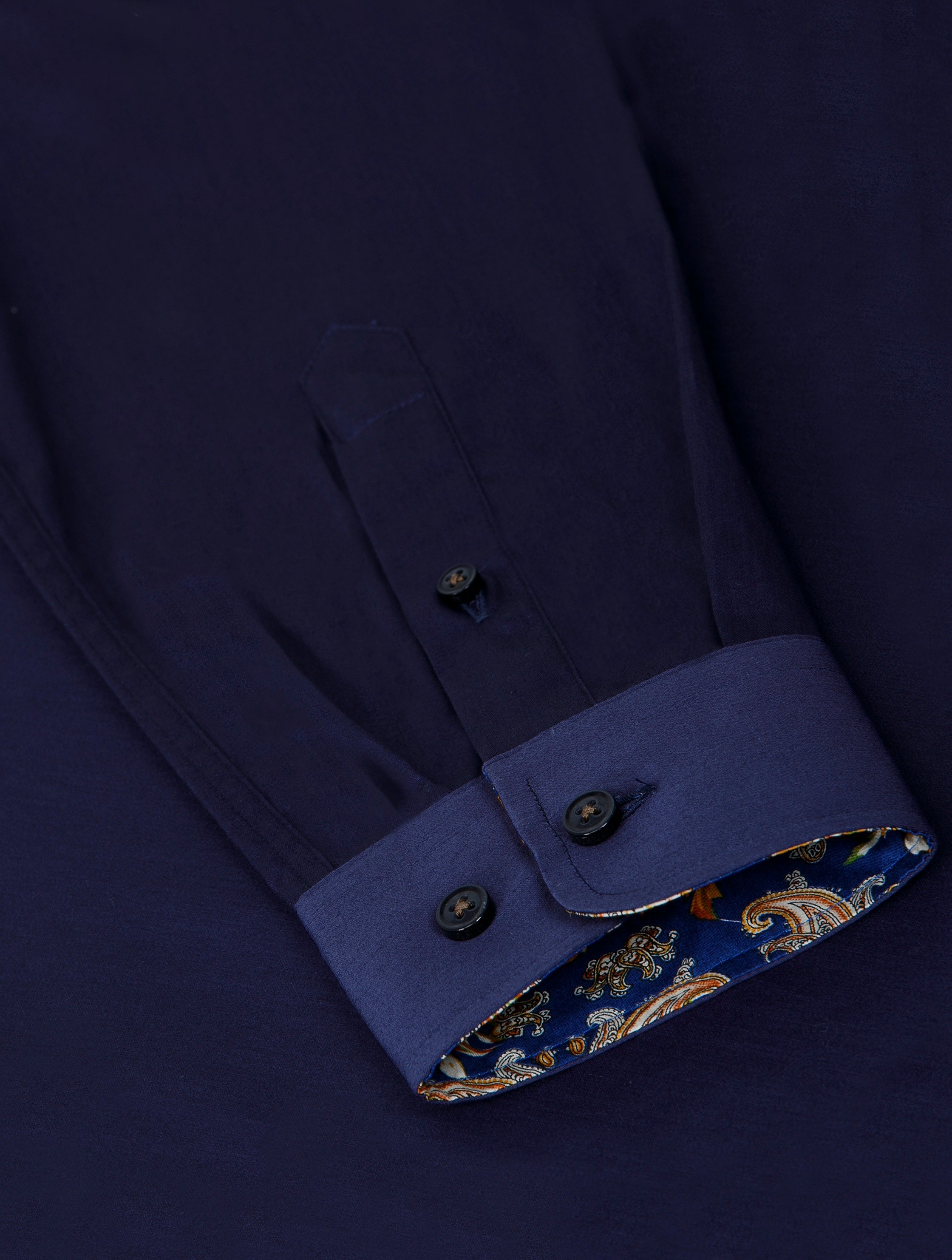 Overhemd Lange Mouw Marino Navy