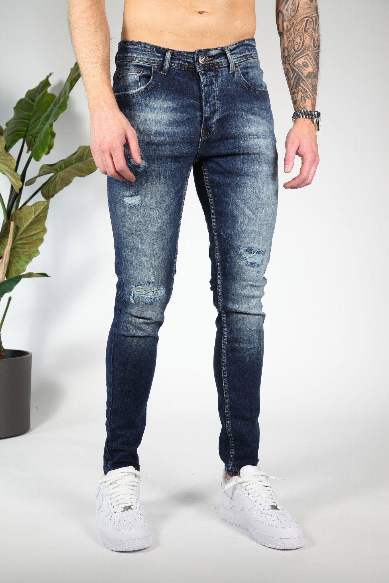 Jeans Artsy Spalsh Navy