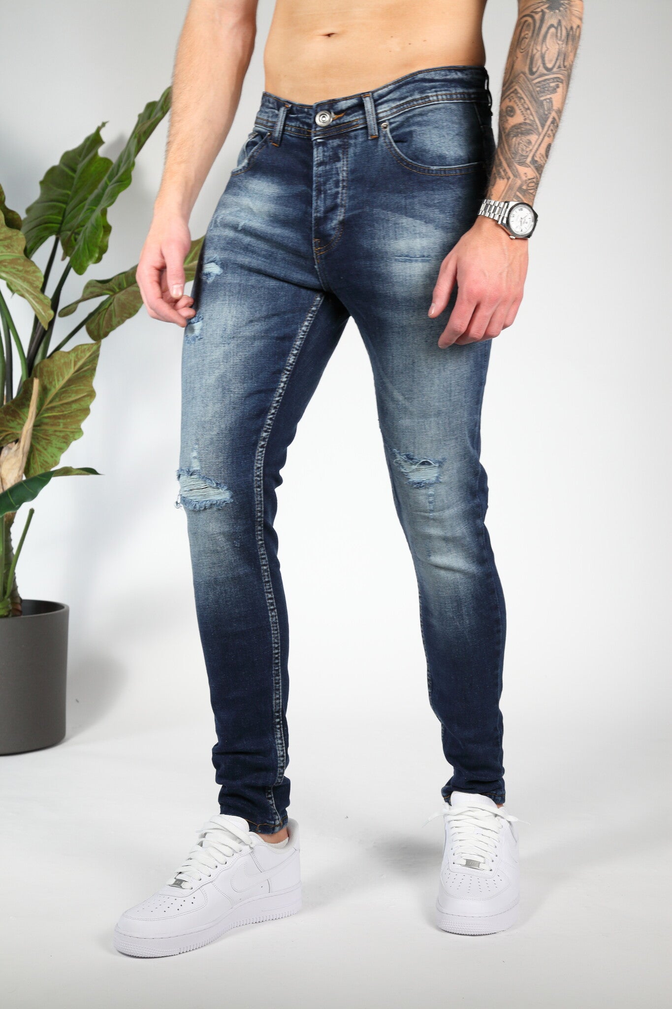 Jeans Artsy Spalsh Navy