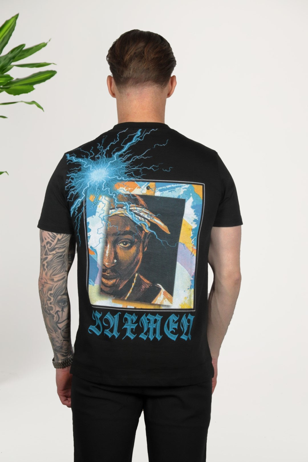 T-shirt Black Tupac