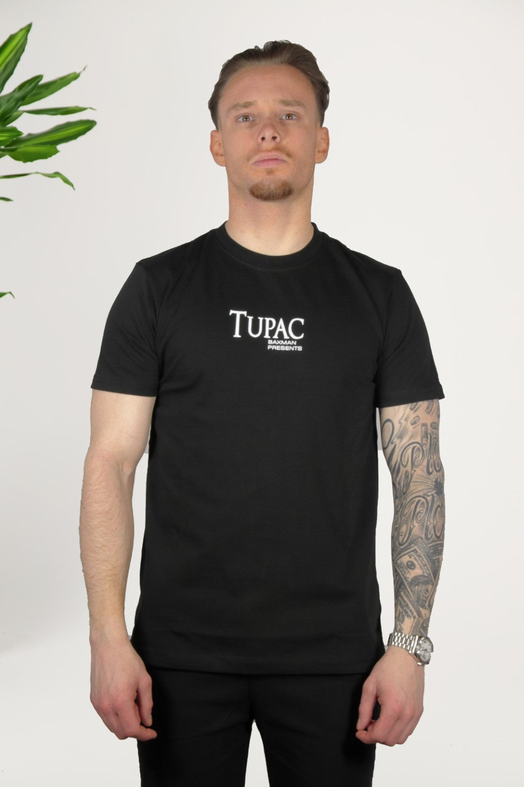T-shirt Black Tupac