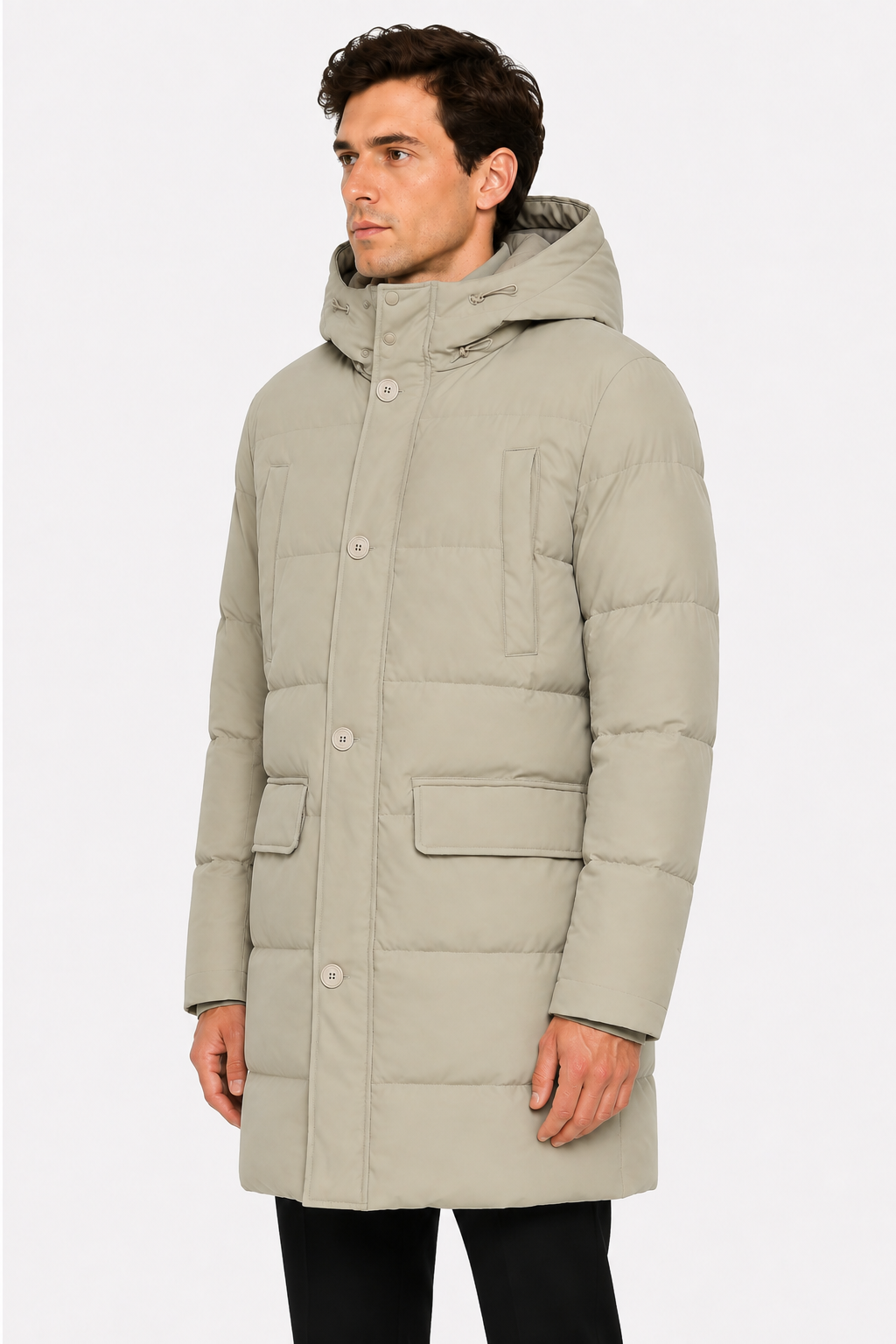 Pufferjas Salvatore Beige