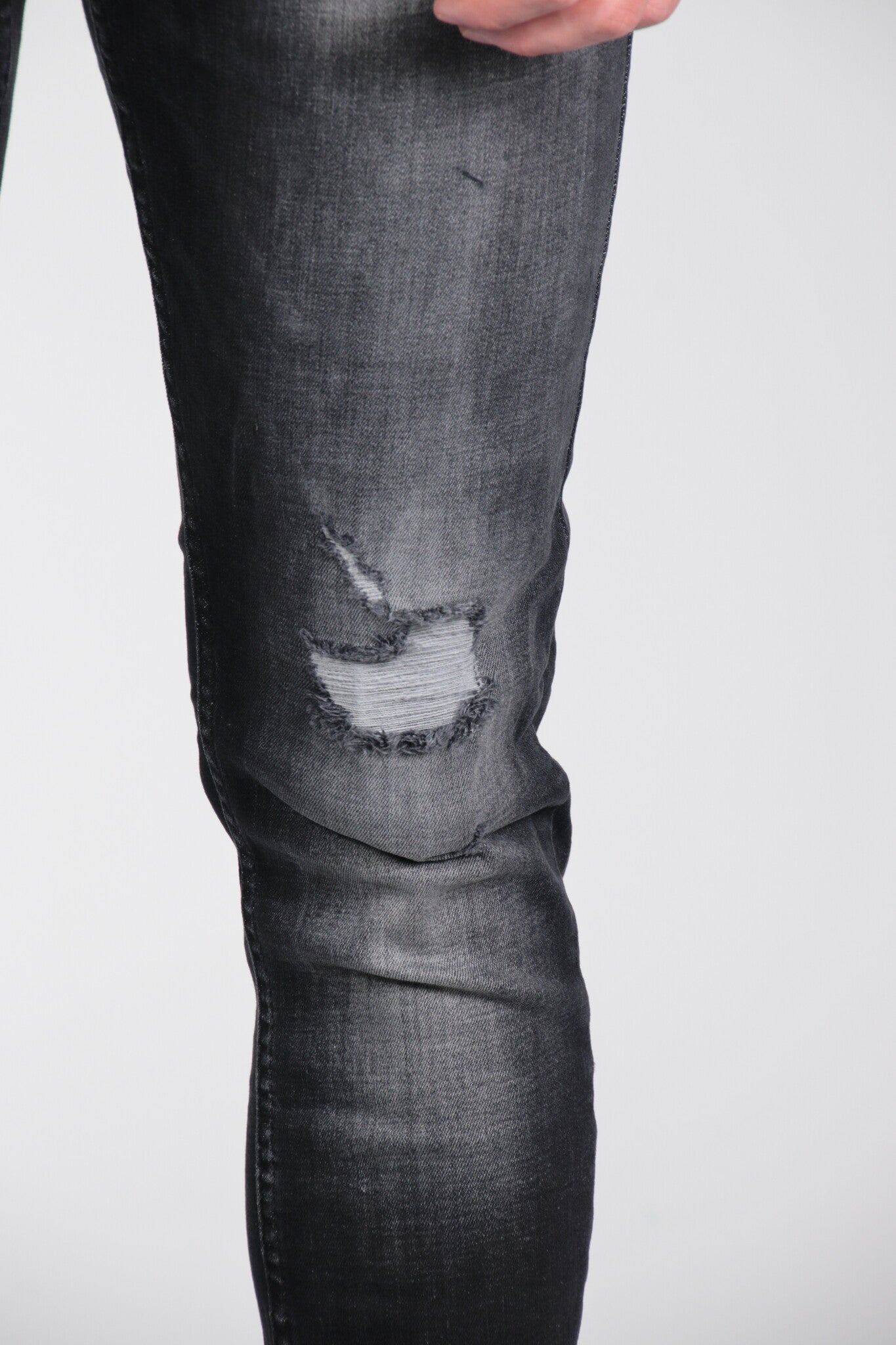 Zwarte Impact Skinny Jeans Valenci