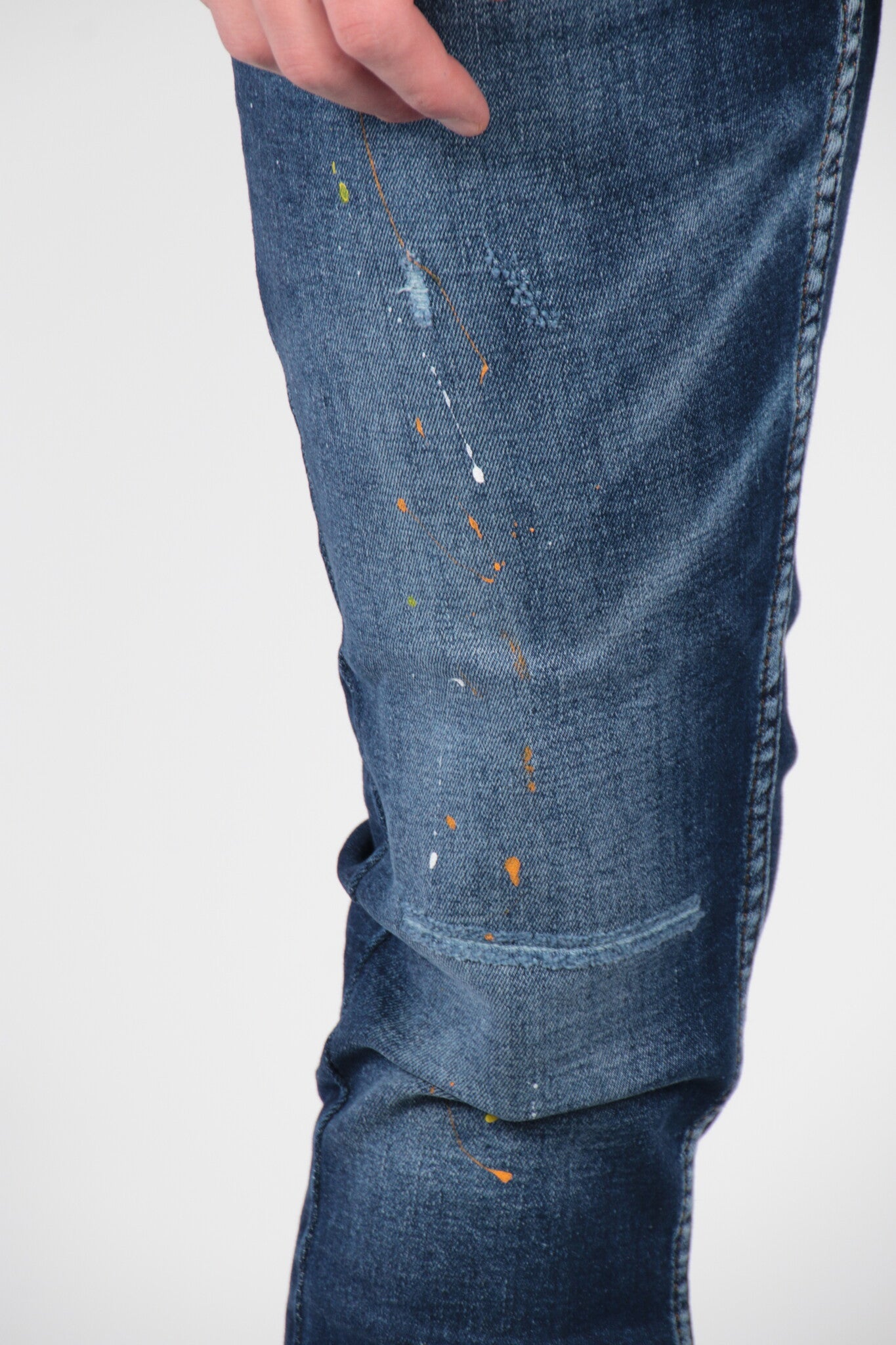 Jeans Artsy Spalsh Navy
