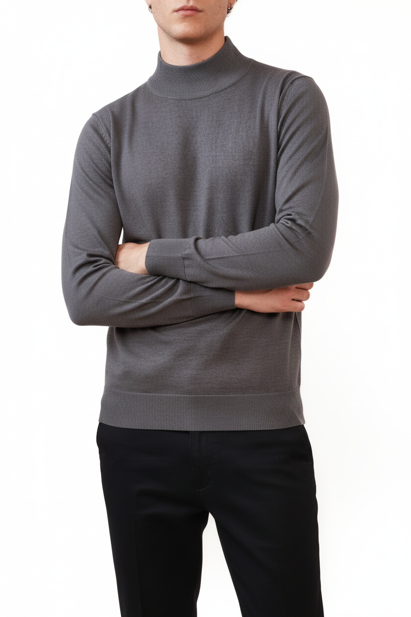 Rollkragenpullover Valenci Anthrazit