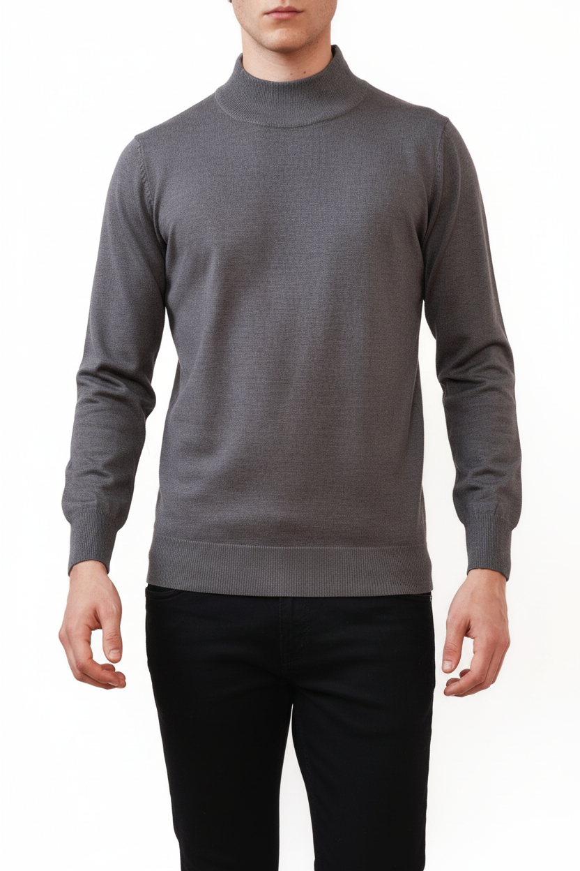 Rollkragenpullover Valenci Anthrazit