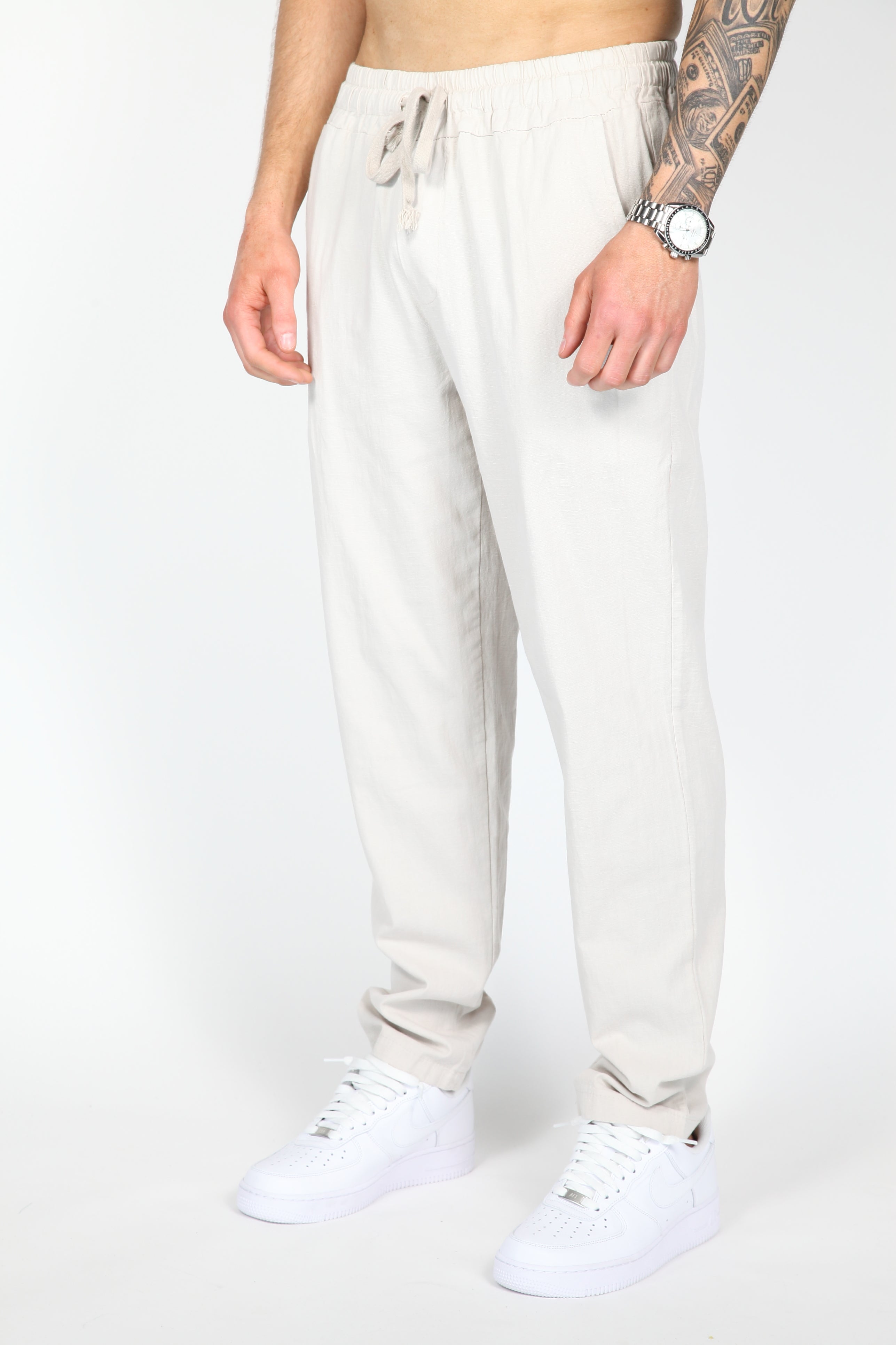 The Mirag Linen Set Beige