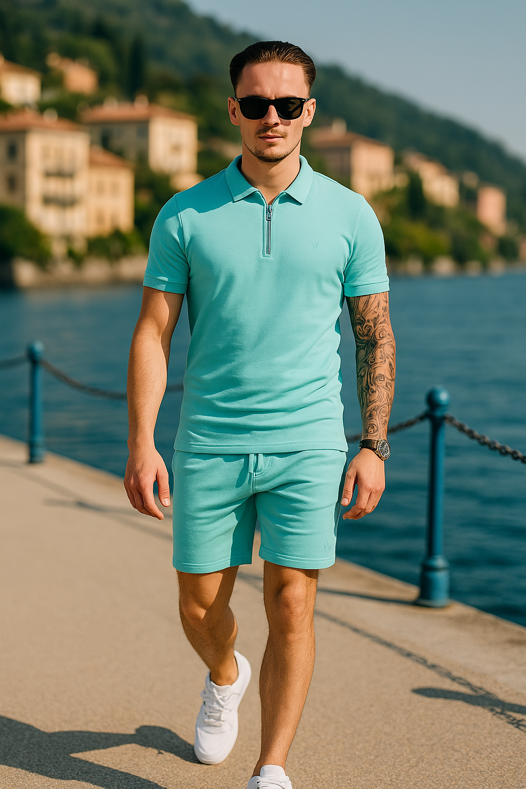 POLO SET IBIZA TURQUOISE